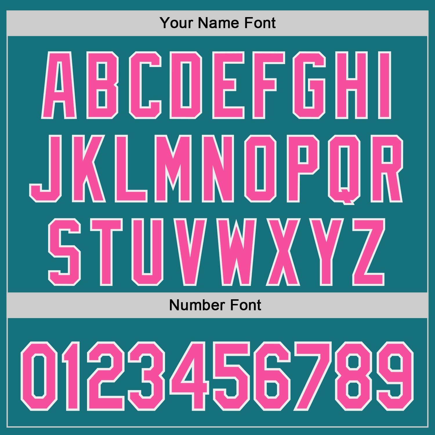 Custom Teal Pink-White Authentic Baseball Jersey view 5