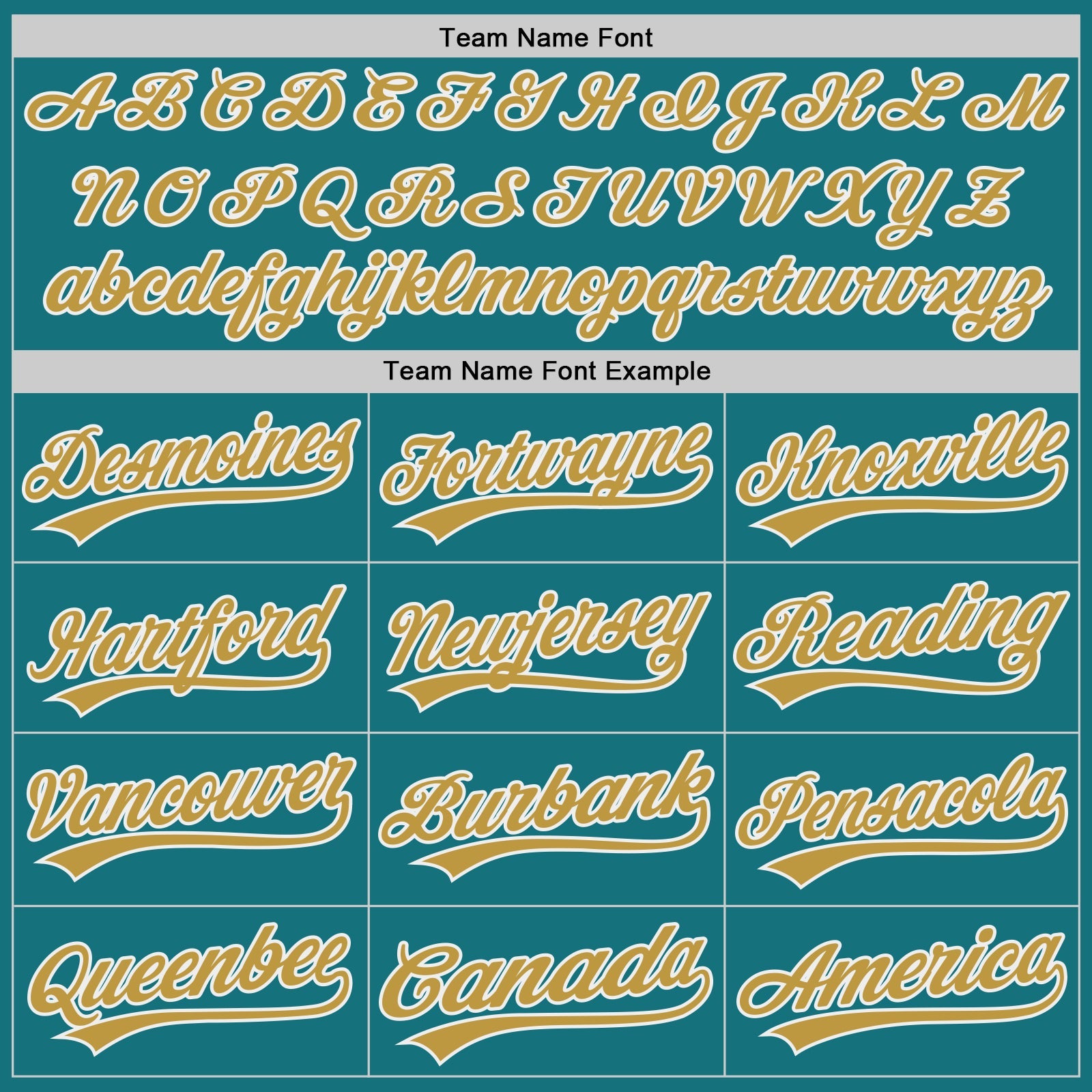 Custom Teal Old Gold-White Authentic Baseball Jersey view 4