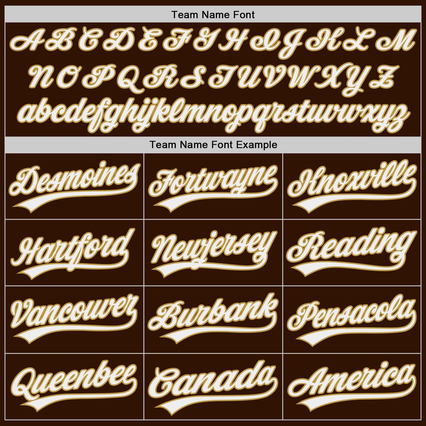 Custom Brown White-Old Gold Authentic Baseball Jersey view 4