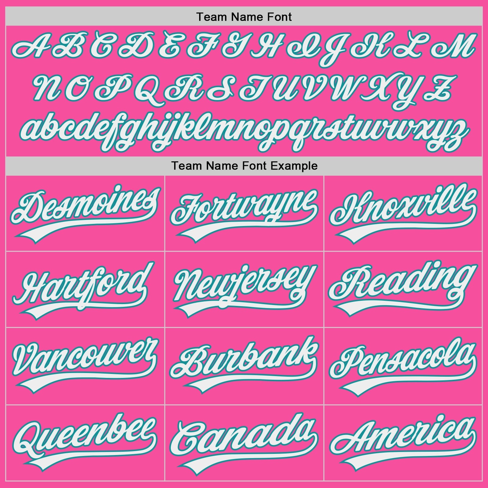 Custom Pink White-Teal Authentic Baseball Jersey view 4