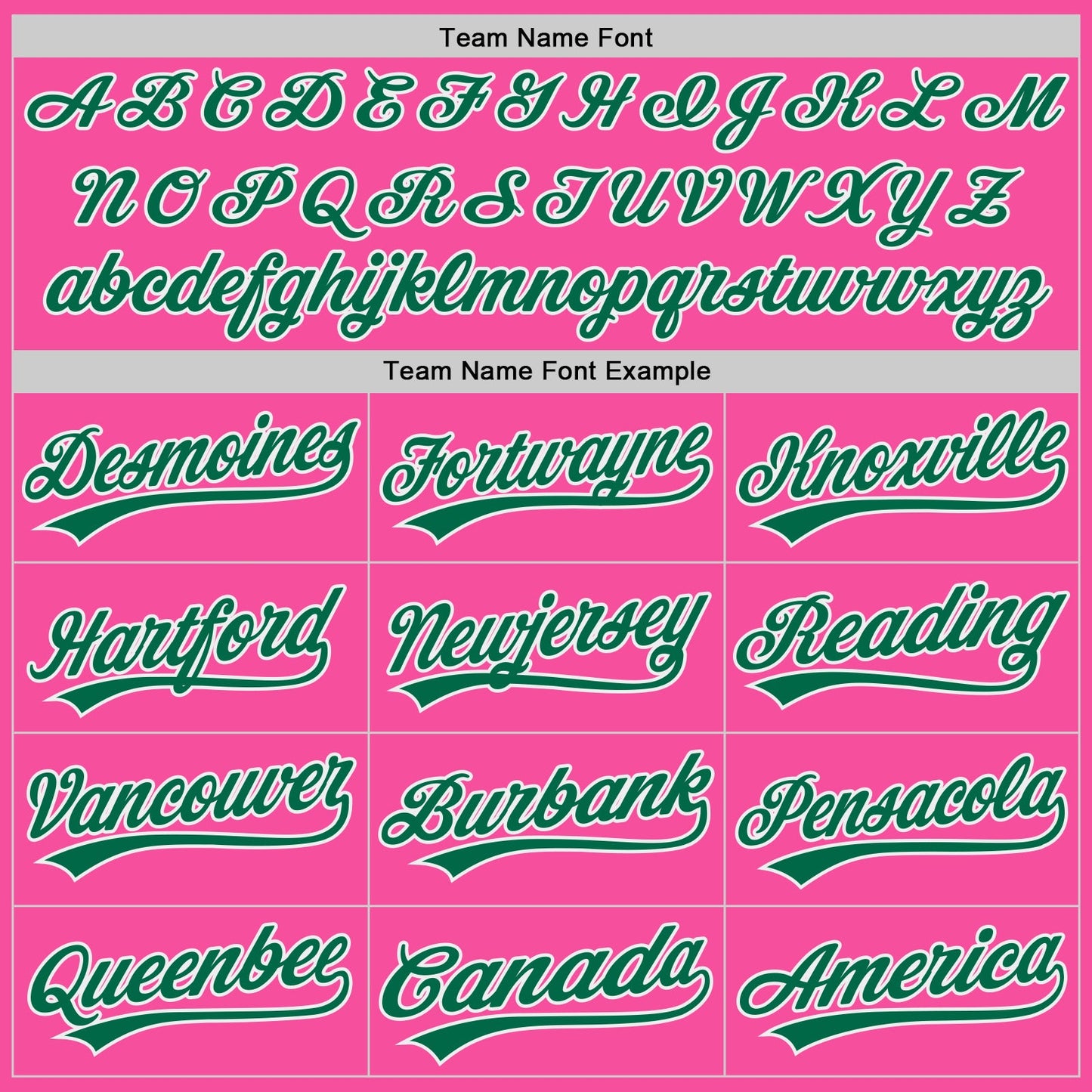 Custom Pink Kelly Green-White Authentic Baseball Jersey view 4