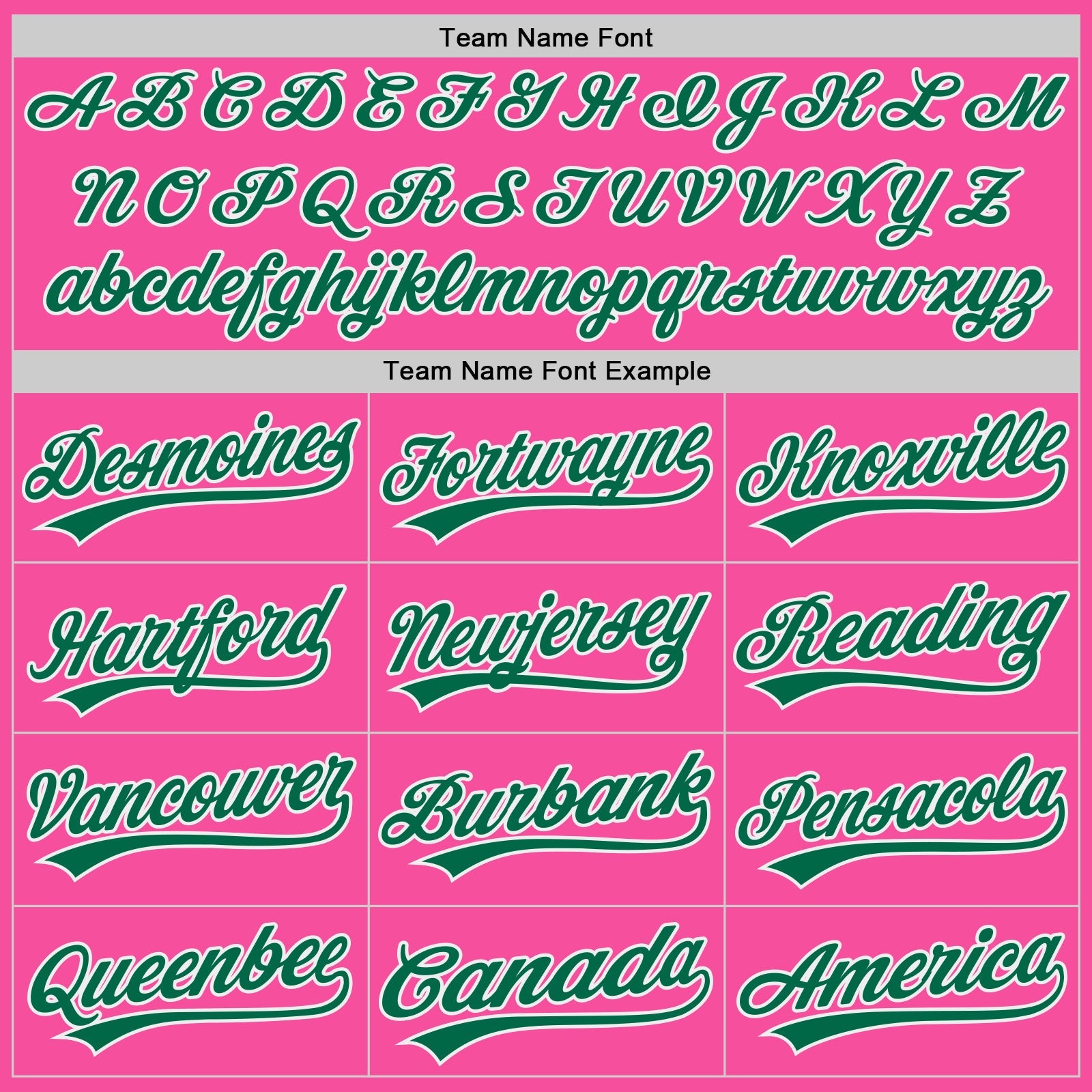Custom Pink Kelly Green-White Authentic Baseball Jersey view 4