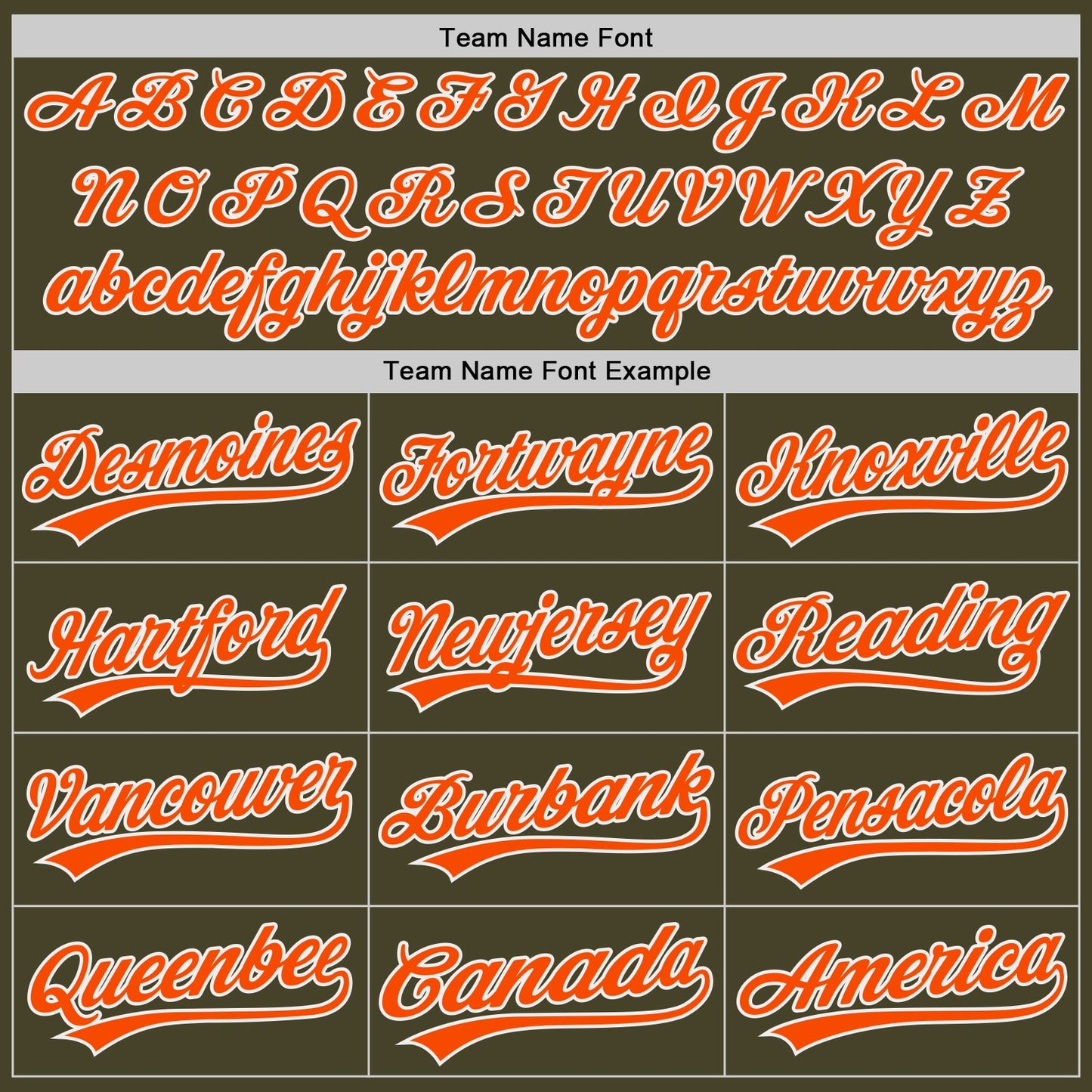 Custom Olive Orange-White Authentic Baseball Jersey view 4
