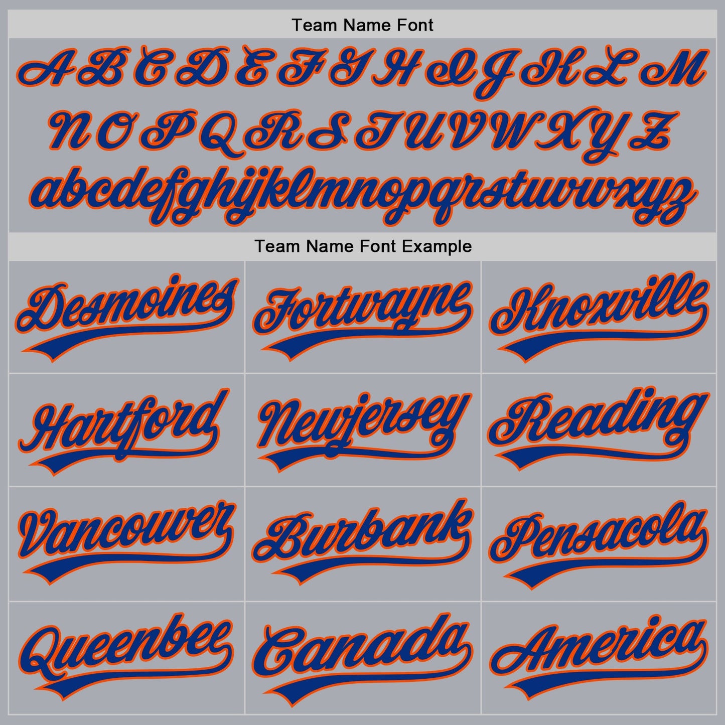Custom Gray Royal-Orange Authentic Baseball Jersey view 4
