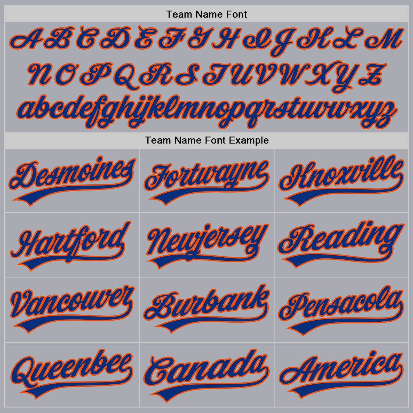 Custom Gray Royal-Orange Authentic Baseball Jersey view 4