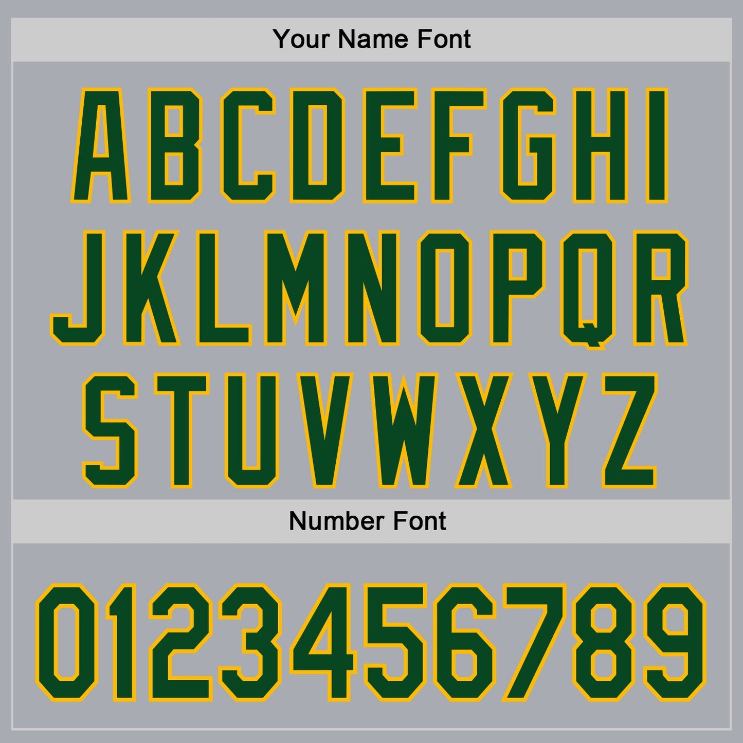 Custom Gray Green-Gold Authentic Baseball Jersey view 5
