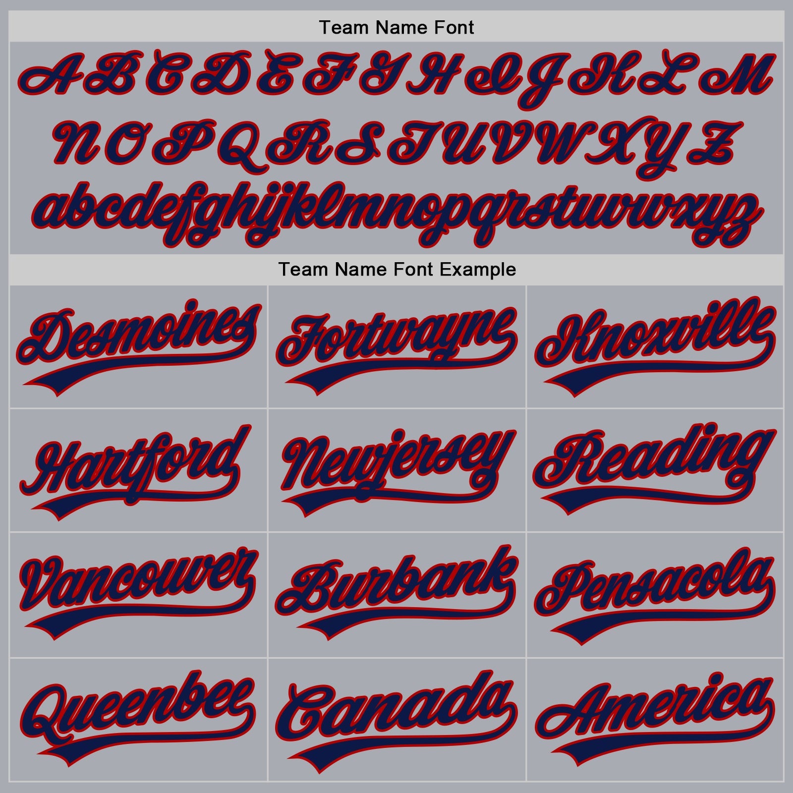 Custom Gray Navy-Red Authentic Baseball Jersey view 4