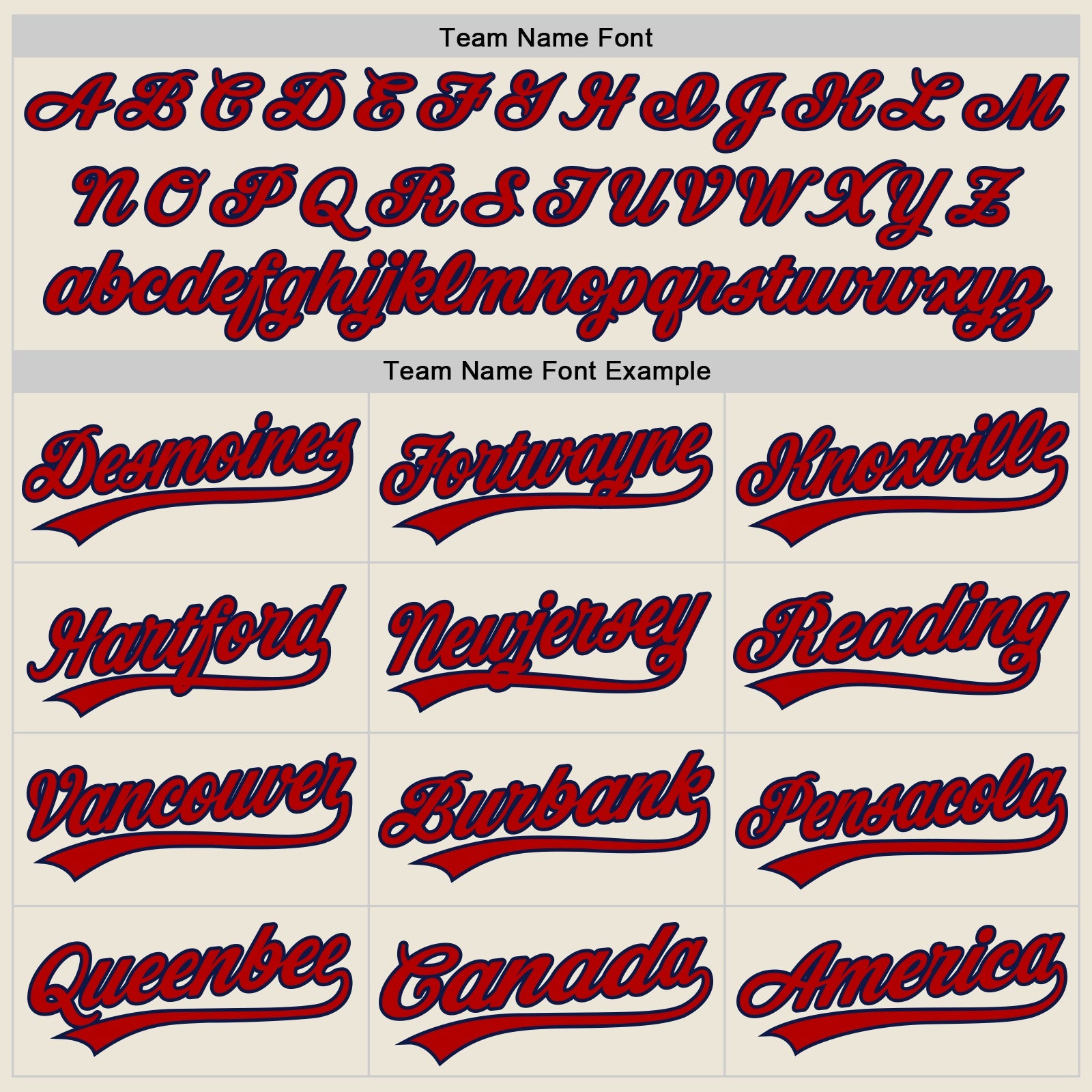 Custom Cream Red-Navy Authentic Baseball Jersey view 4
