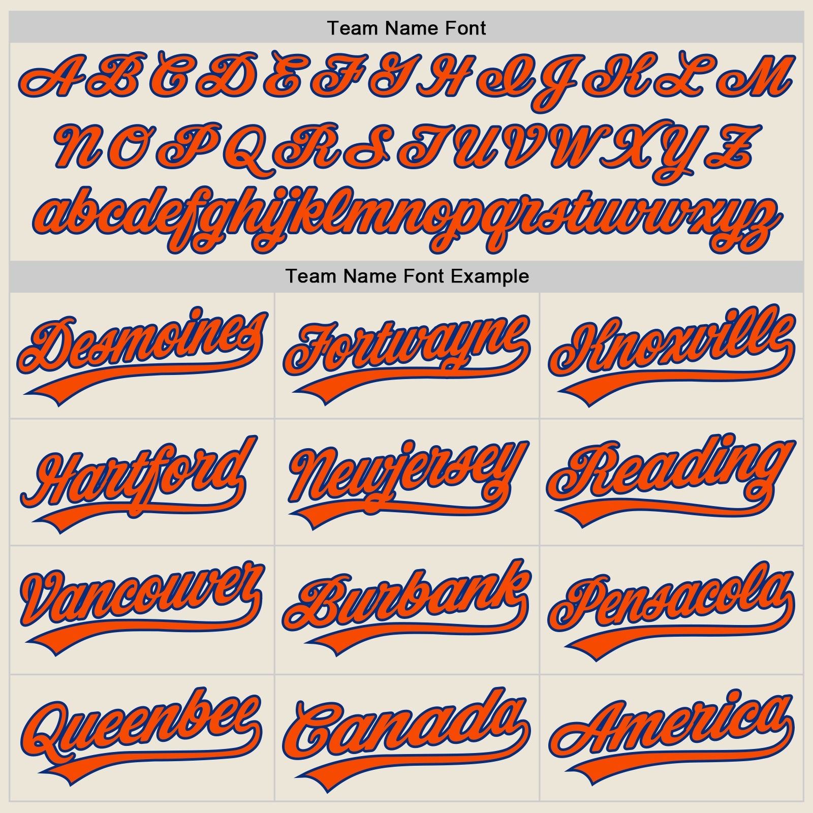 Custom Cream Orange-Royal Authentic Baseball Jersey view 4
