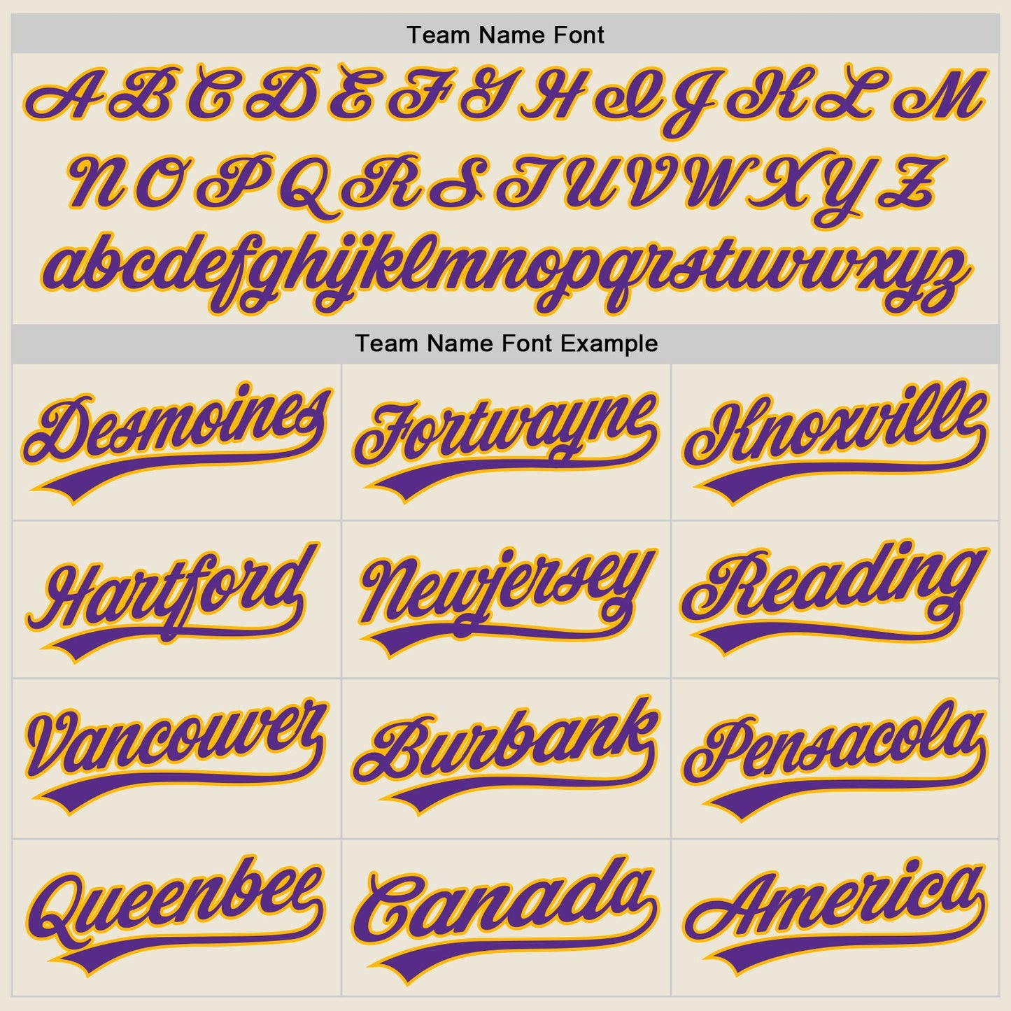 Custom Cream Purple-Gold Authentic Baseball Jersey view 4
