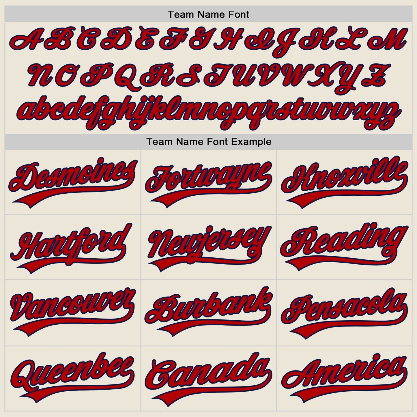 Custom Cream Navy-Red Authentic Baseball Jersey view 4