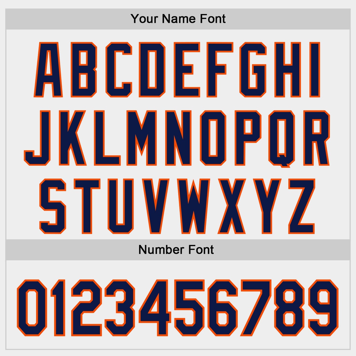 Custom White Navy-Orange Authentic Baseball Jersey view 5