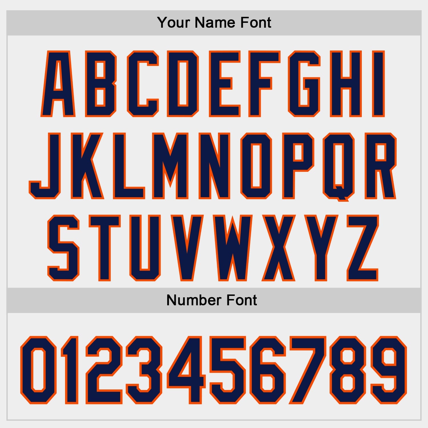 Custom White Navy-Orange Authentic Baseball Jersey view 5