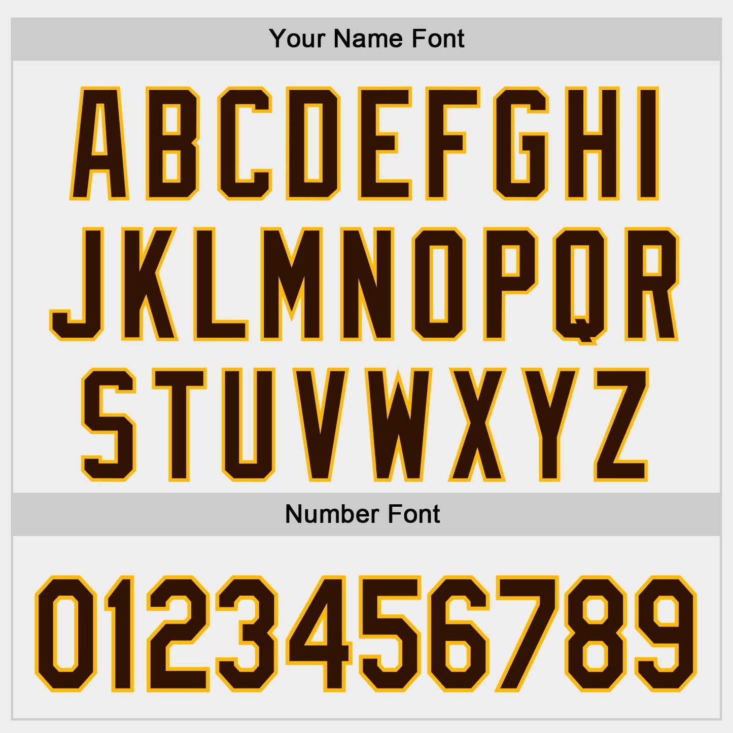 Custom White Brown-Gold Authentic Baseball Jersey view 5