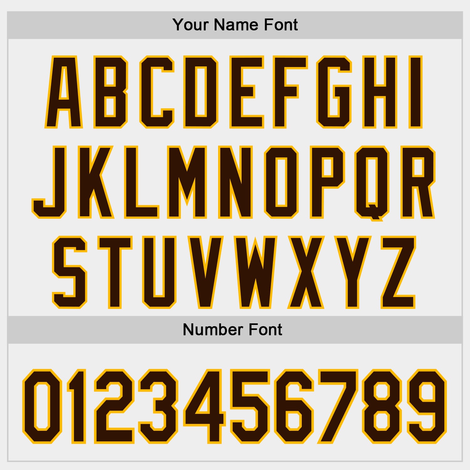 Custom White Brown-Gold Authentic Baseball Jersey view 5
