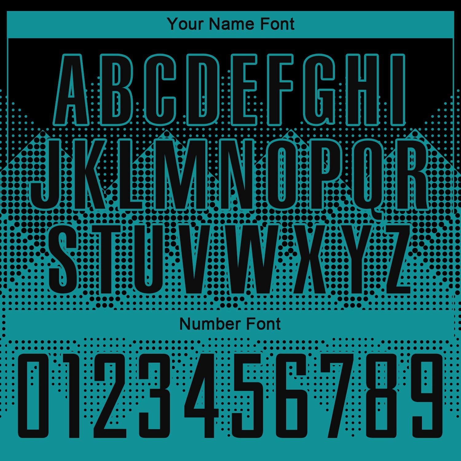 Custom Teal Black Round Neck Sublimation Basketball Uniform Jersey view 4