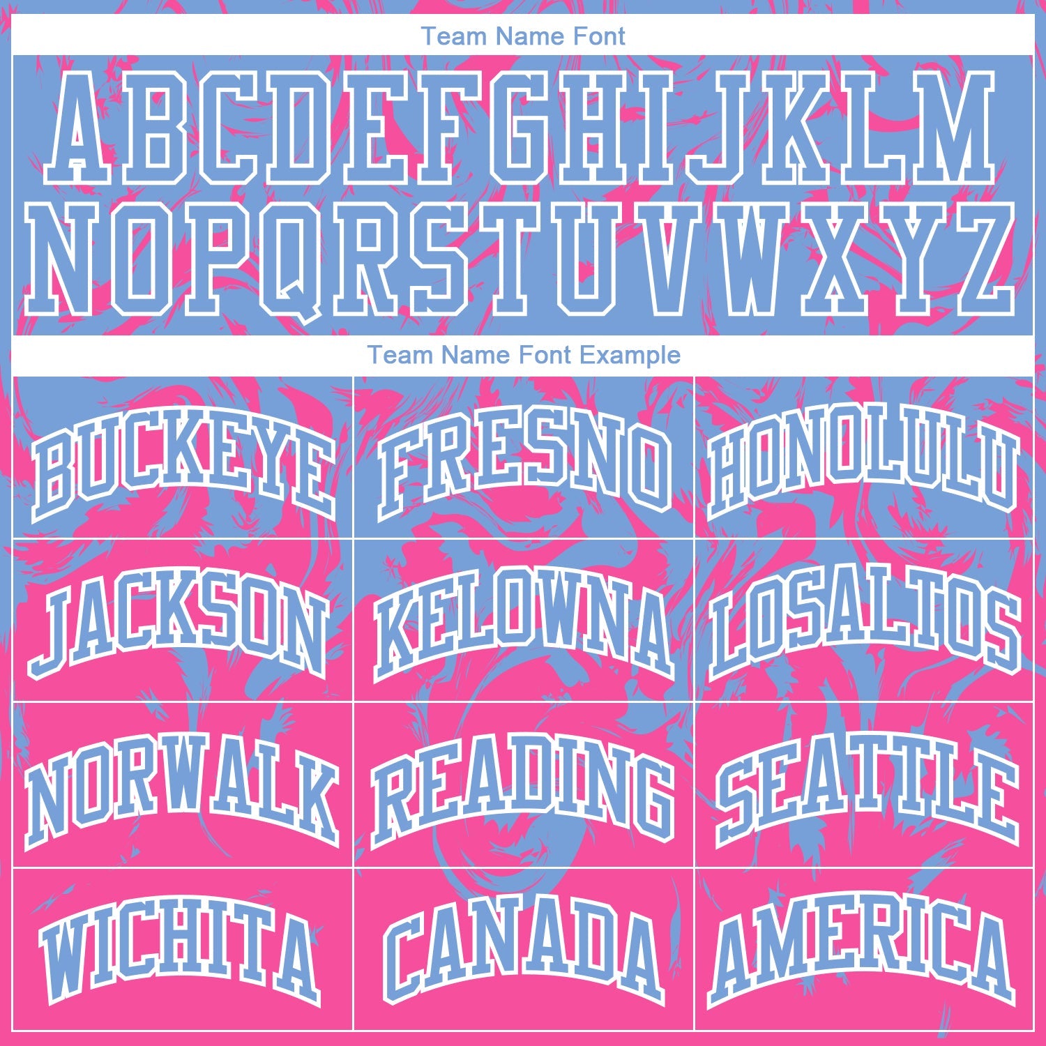 Custom Light Blue Pink-White Round Neck Sublimation Basketball Uniform Jersey view 3