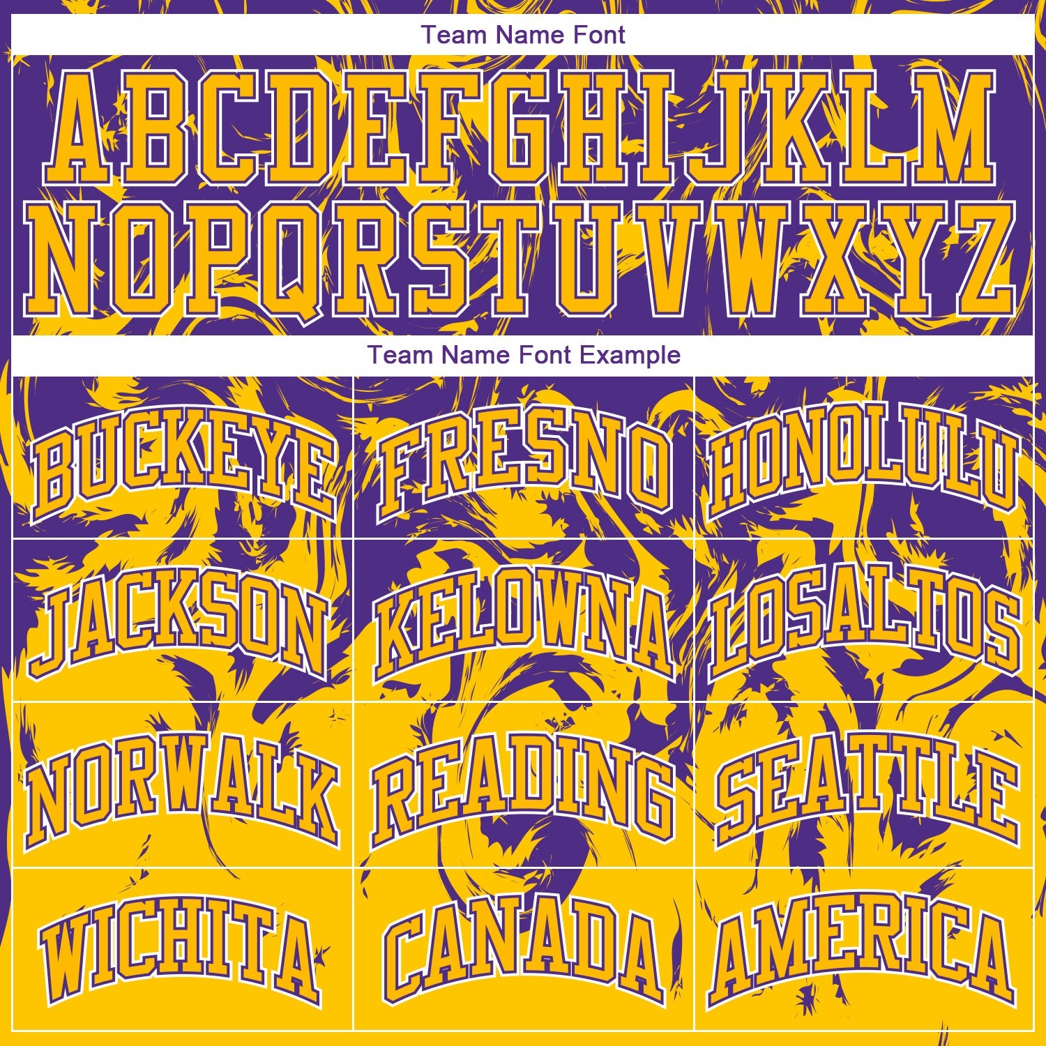 Custom Gold White-Purple Round Neck Sublimation Basketball Uniform Jersey view 3