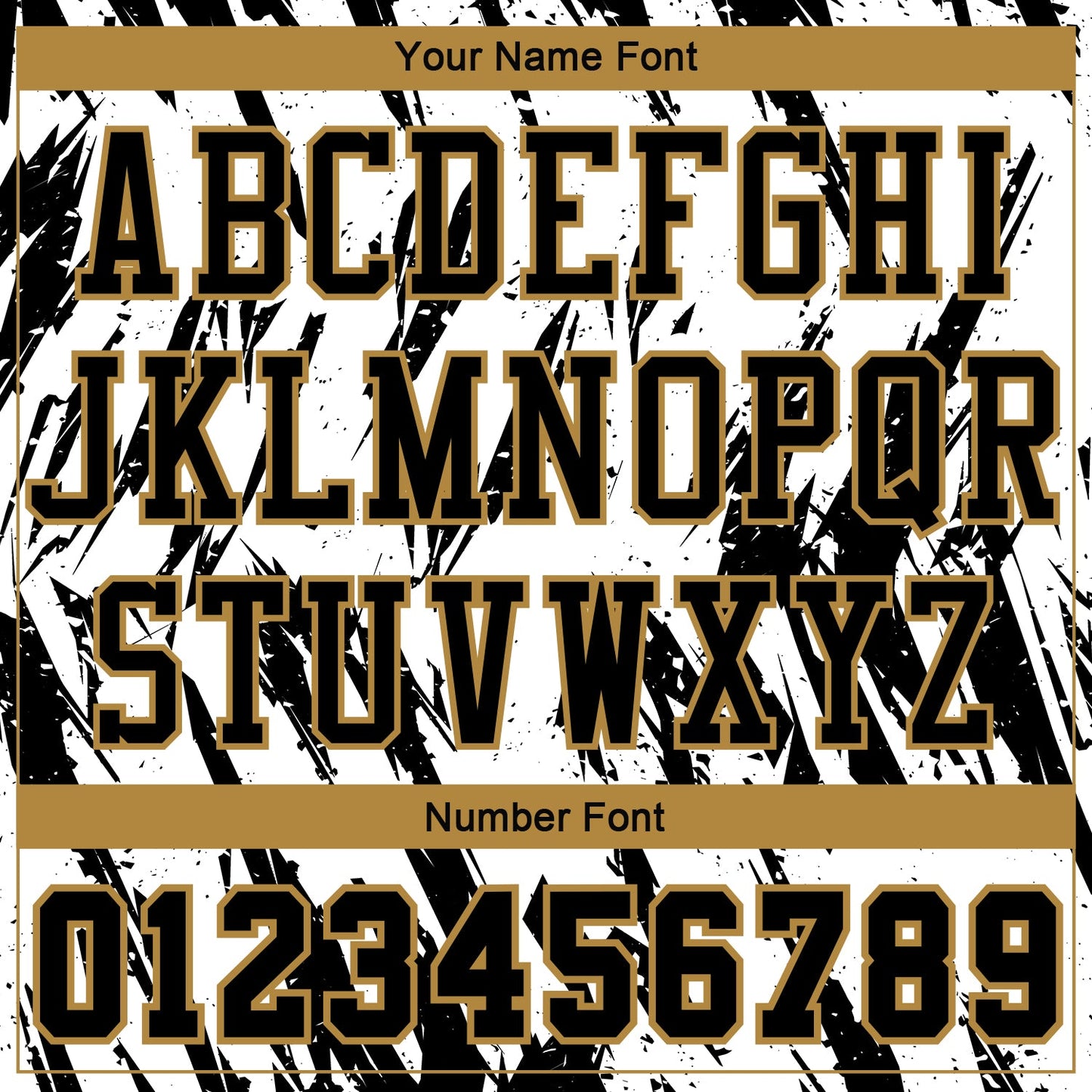 Custom White Black-Old Gold Round Neck Sublimation Basketball Uniform Jersey view 4