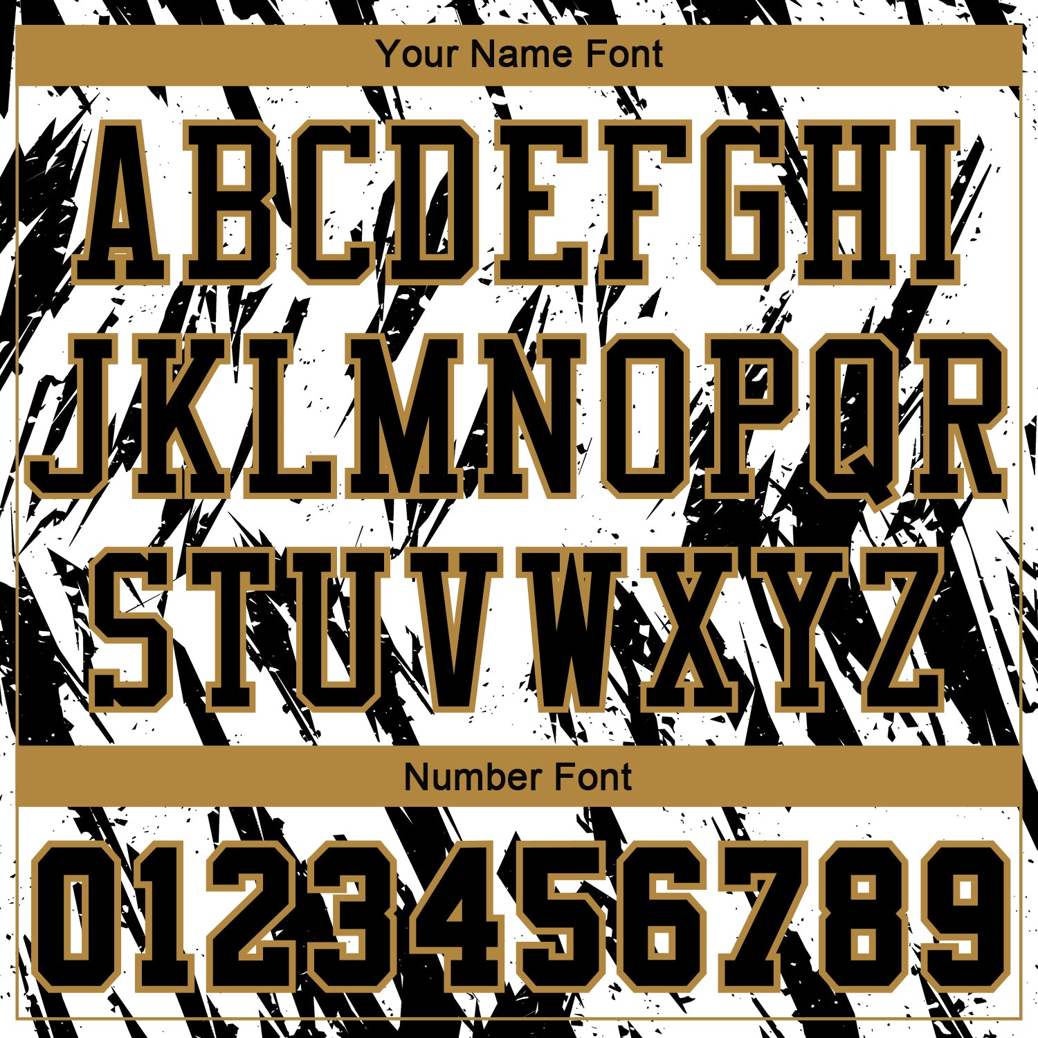 Custom White Black-Old Gold Round Neck Sublimation Basketball Uniform Jersey view 4