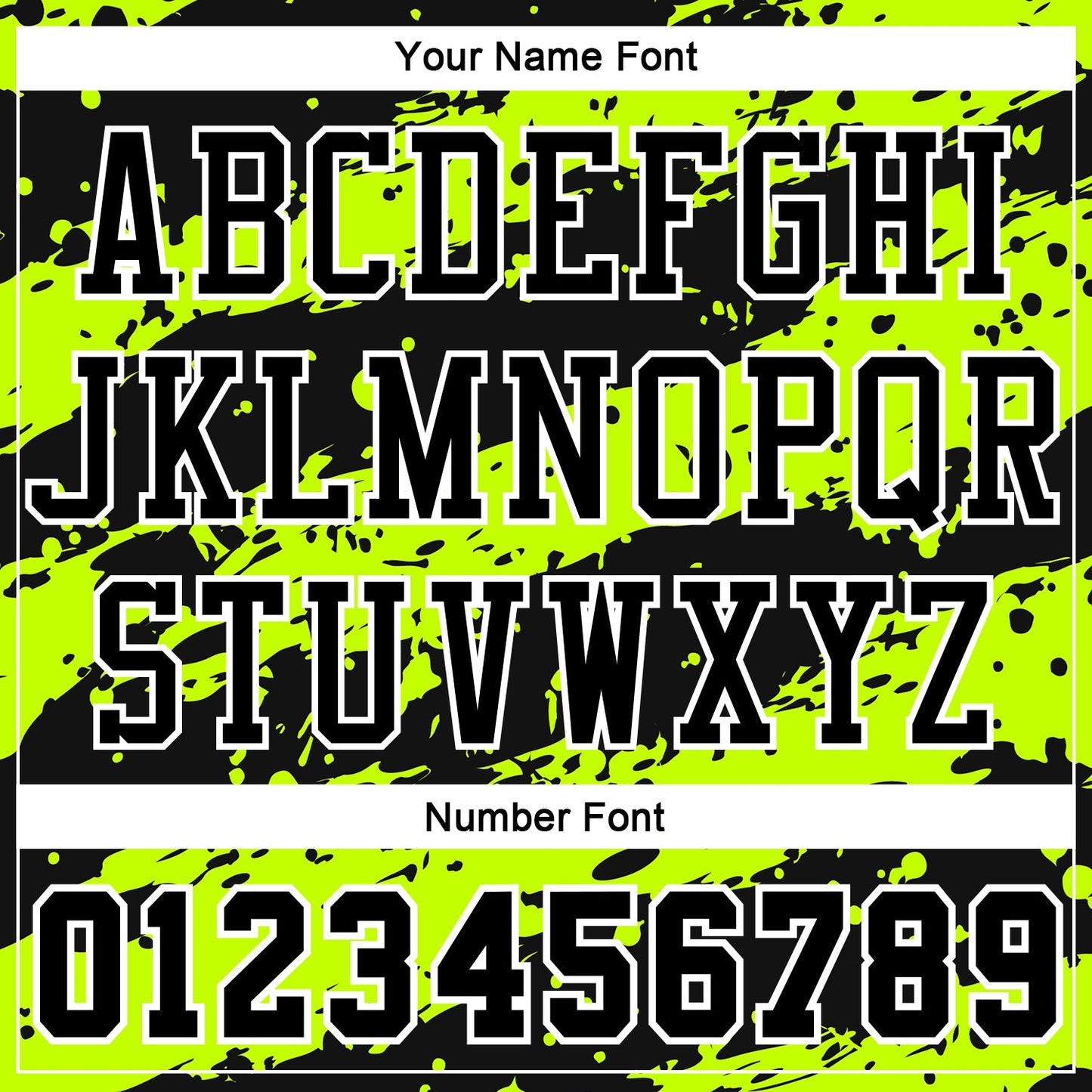 Custom Neon Green Black-White Round Neck Sublimation Basketball Uniform Jersey view 4