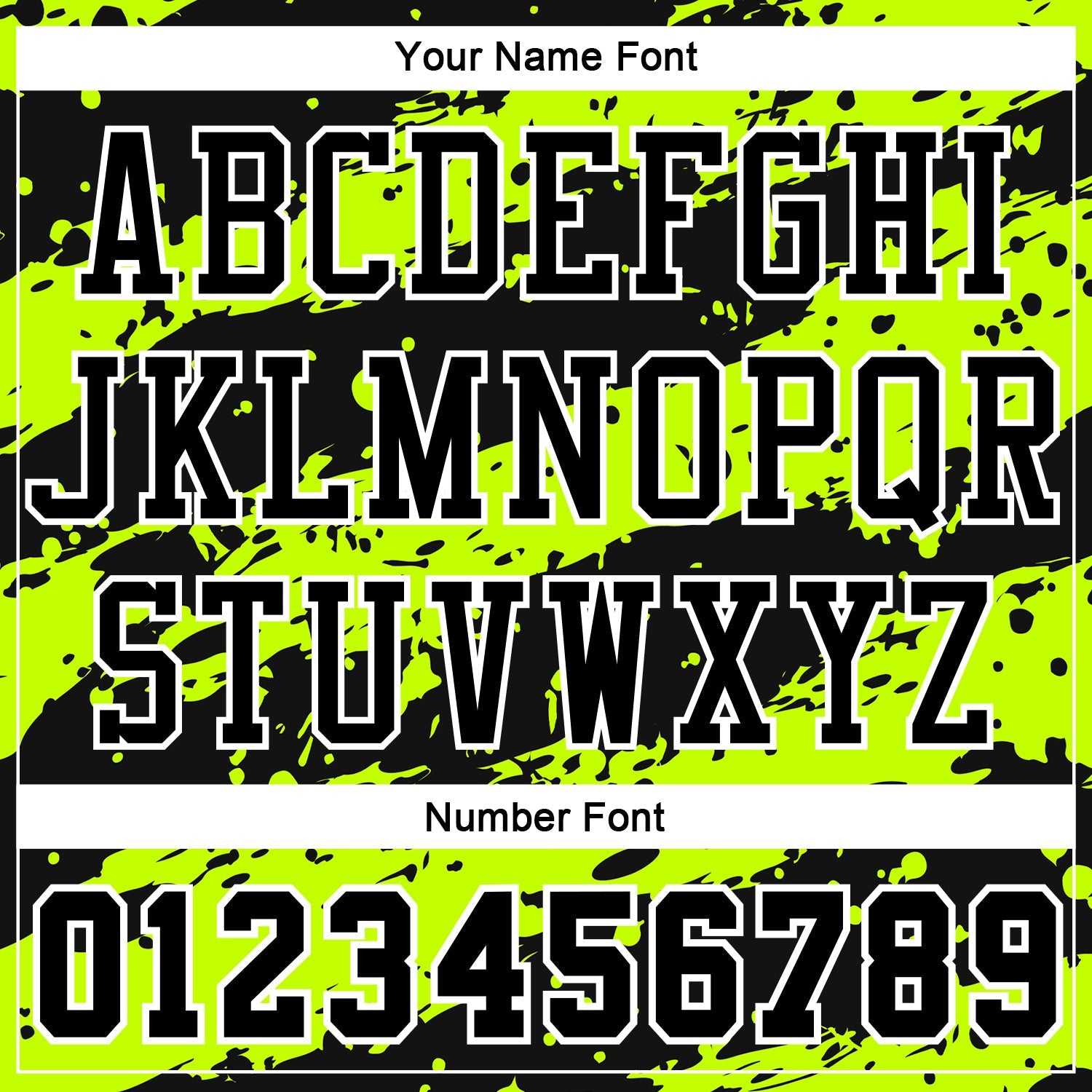 Custom Neon Green Black-White Round Neck Sublimation Basketball Uniform Jersey view 4
