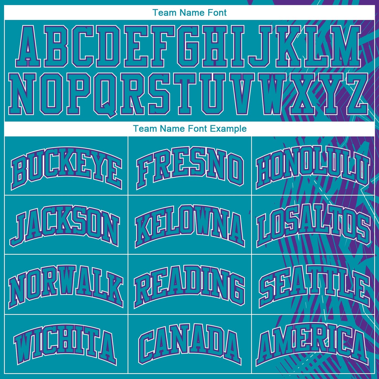 Custom Teal Purple-White Round Neck Sublimation Basketball Uniform Jersey view 3