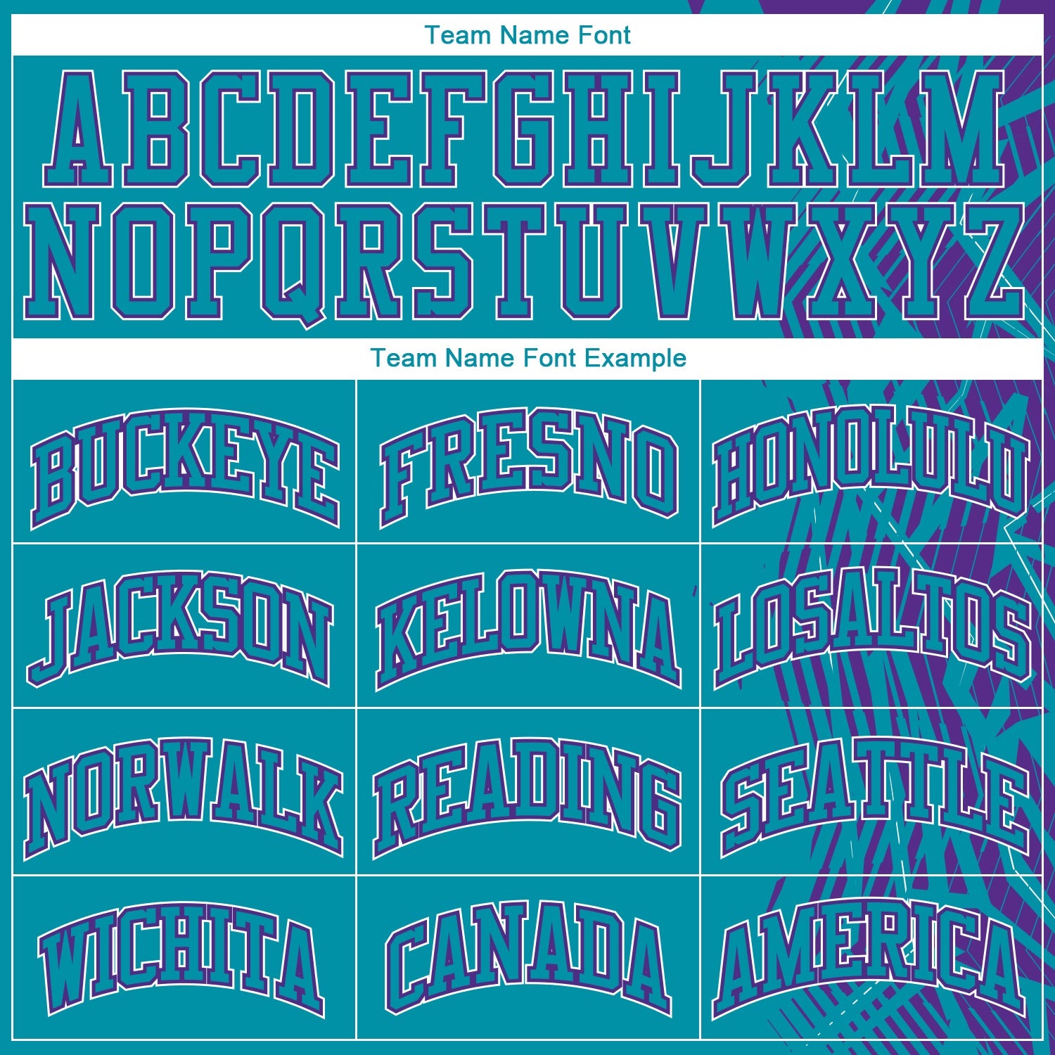 Custom Teal Purple-White Round Neck Sublimation Basketball Uniform Jersey view 3