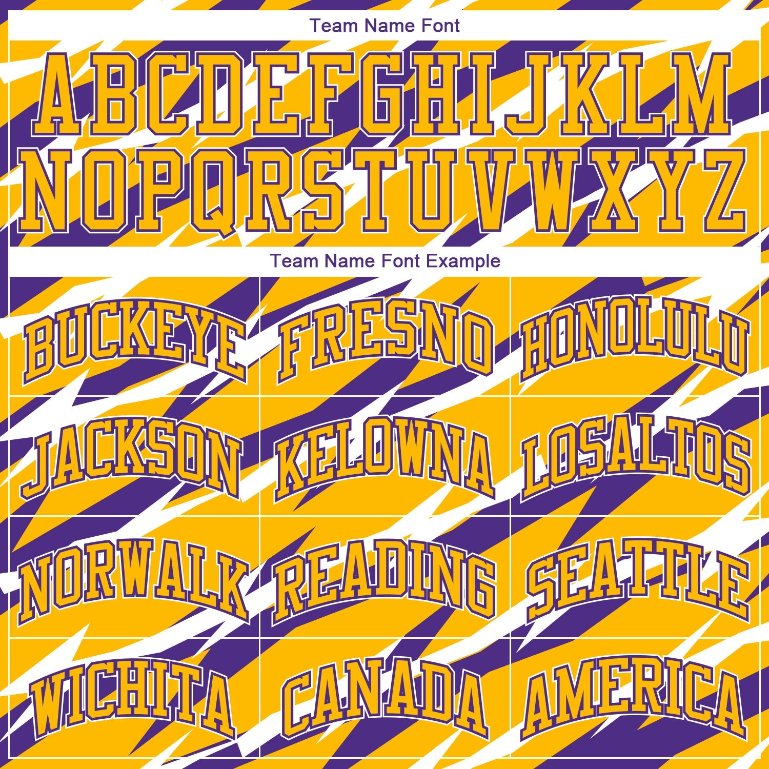 Custom Gold Purple-White Round Neck Sublimation Basketball Uniform Jersey view 3