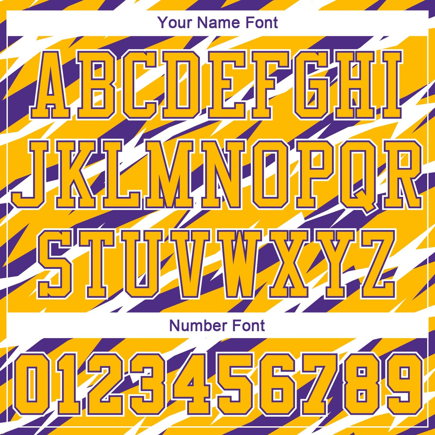 Custom Gold Purple-White Round Neck Sublimation Basketball Uniform Jersey view 4