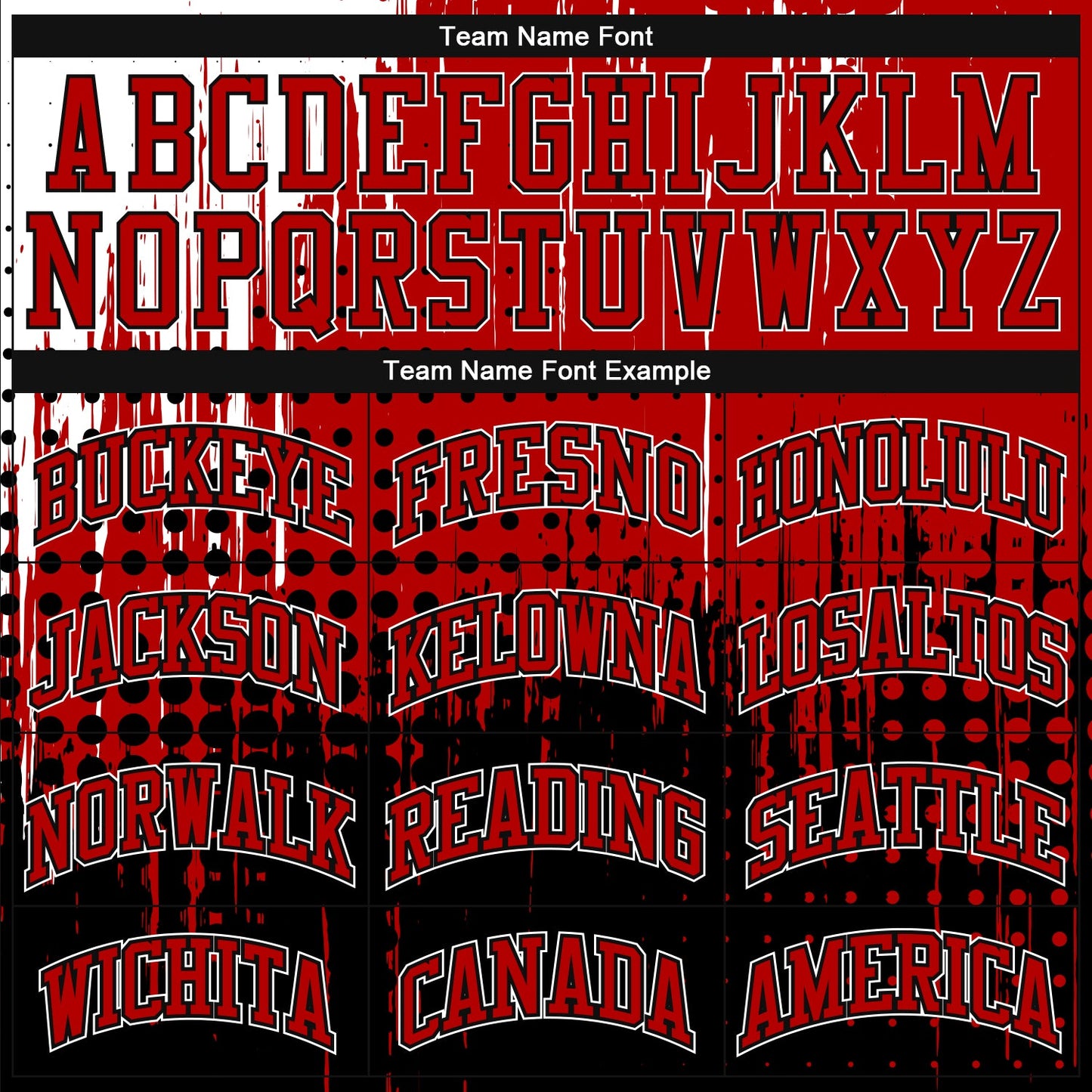 Custom Black Red-White Round Neck Sublimation Basketball Uniform Jersey view 3