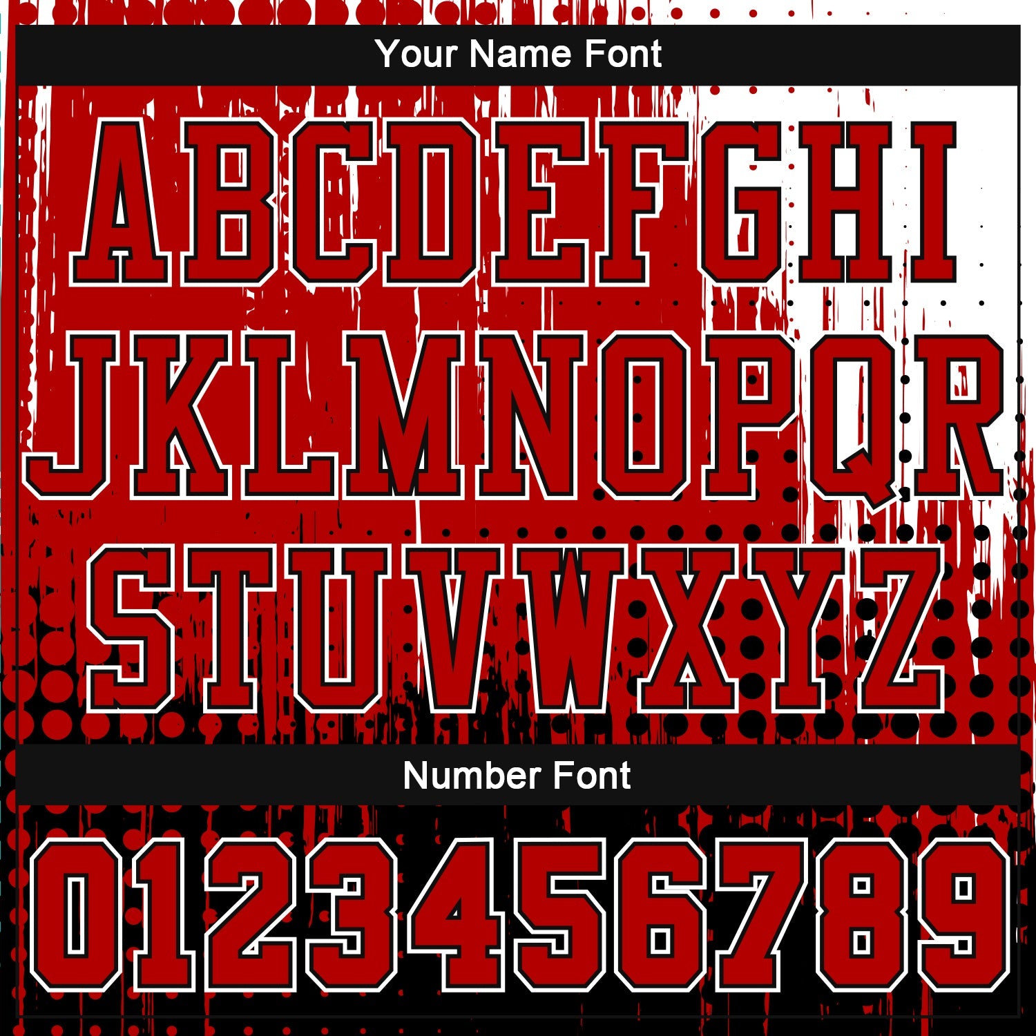 Custom Black Red-White Round Neck Sublimation Basketball Uniform Jersey view 4