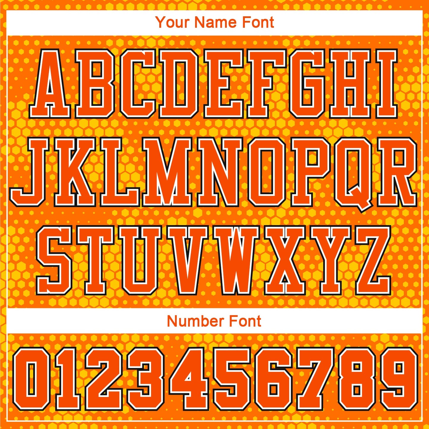 Custom Gold Orange Black-White Round Neck Sublimation Basketball Uniform Jersey view 4