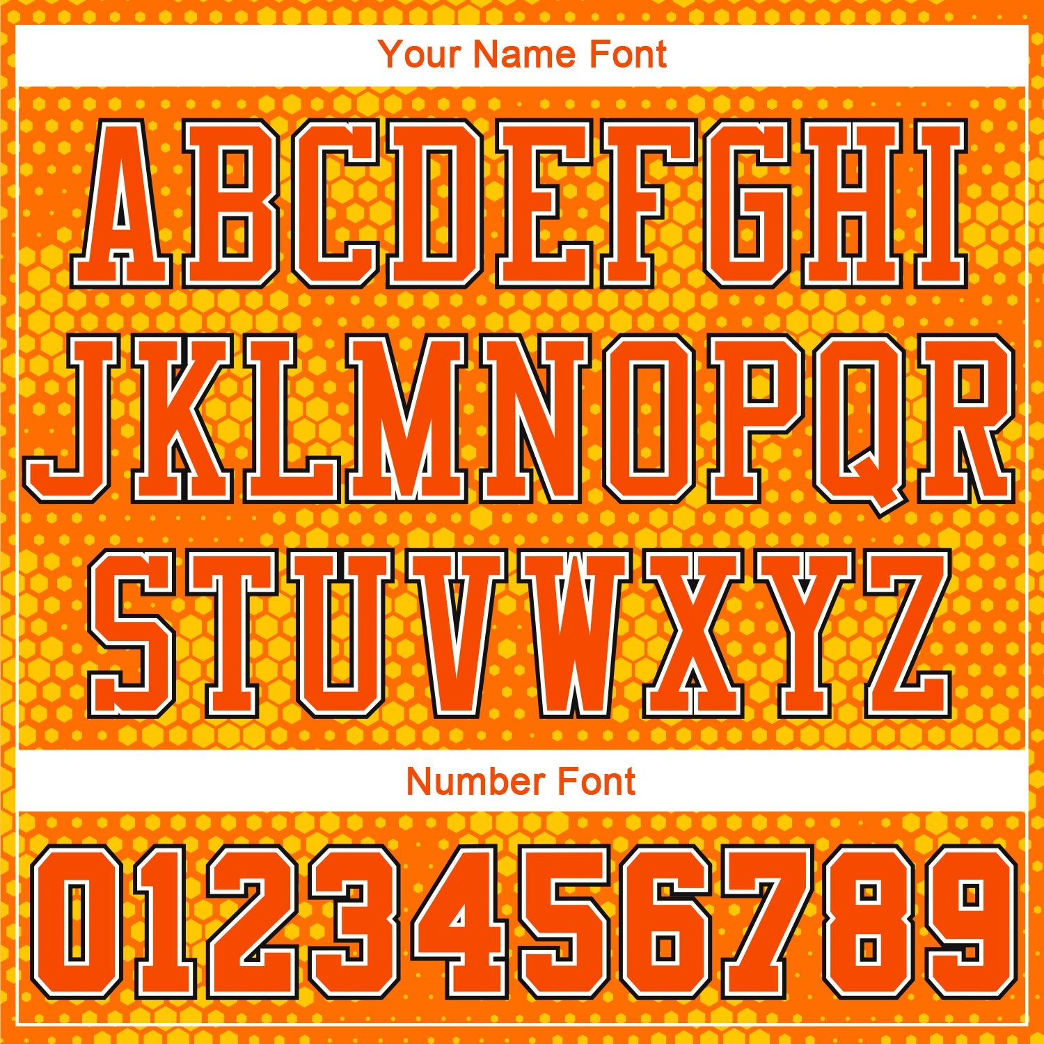 Custom Gold Orange Black-White Round Neck Sublimation Basketball Uniform Jersey view 4