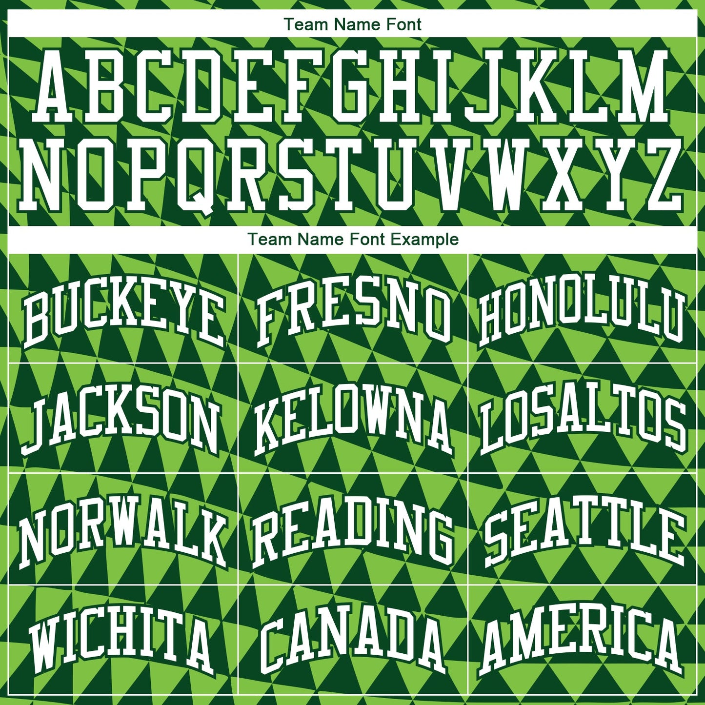 Custom Green White-Neon Green Triangle Shapes Round Neck Sublimation Basketball Uniform Jersey view 3