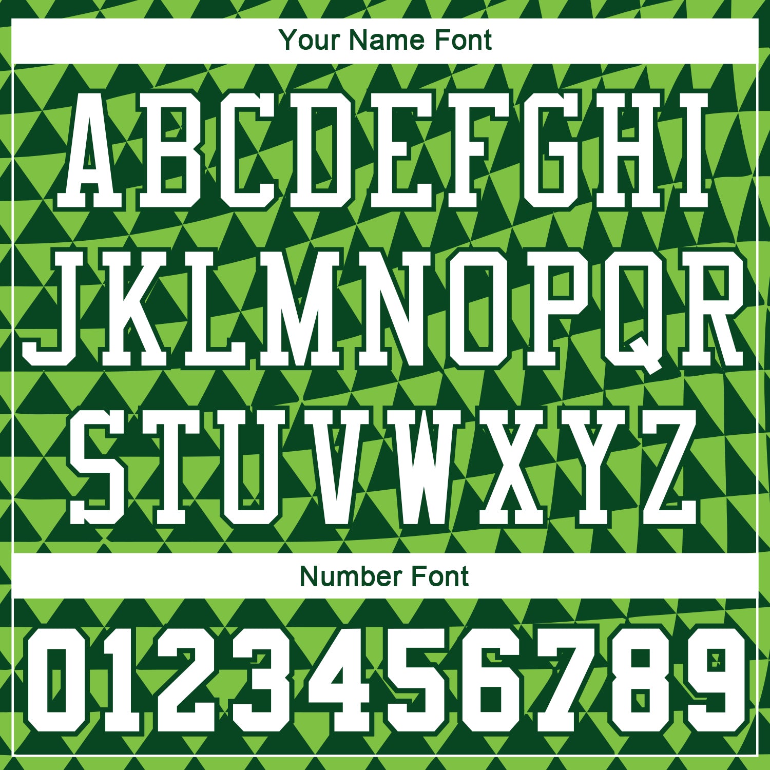 Custom Green White-Neon Green Triangle Shapes Round Neck Sublimation Basketball Uniform Jersey view 4