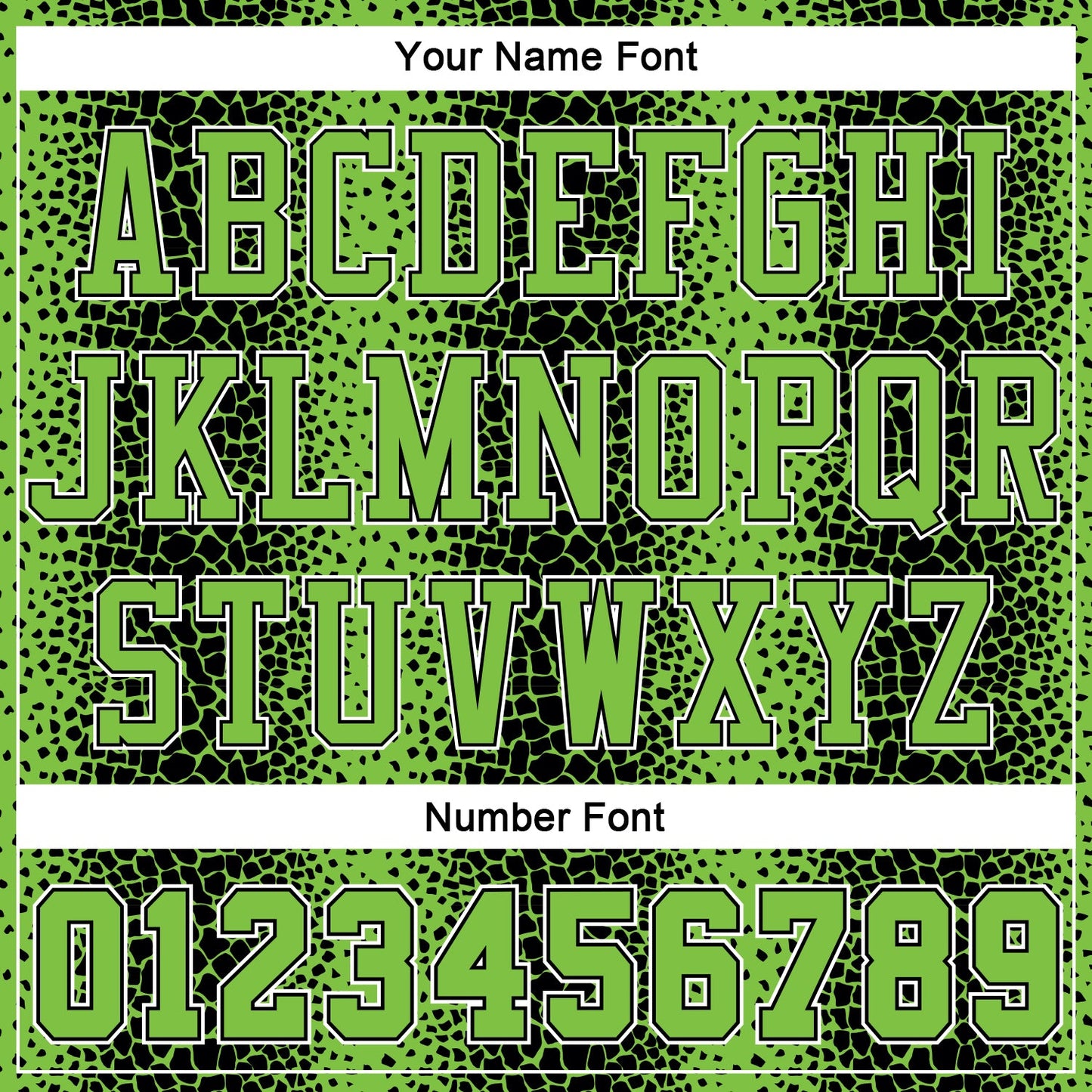 Custom Black Neon Green-White Animal Fur Print Round Neck Sublimation Basketball Uniform Jersey view 4