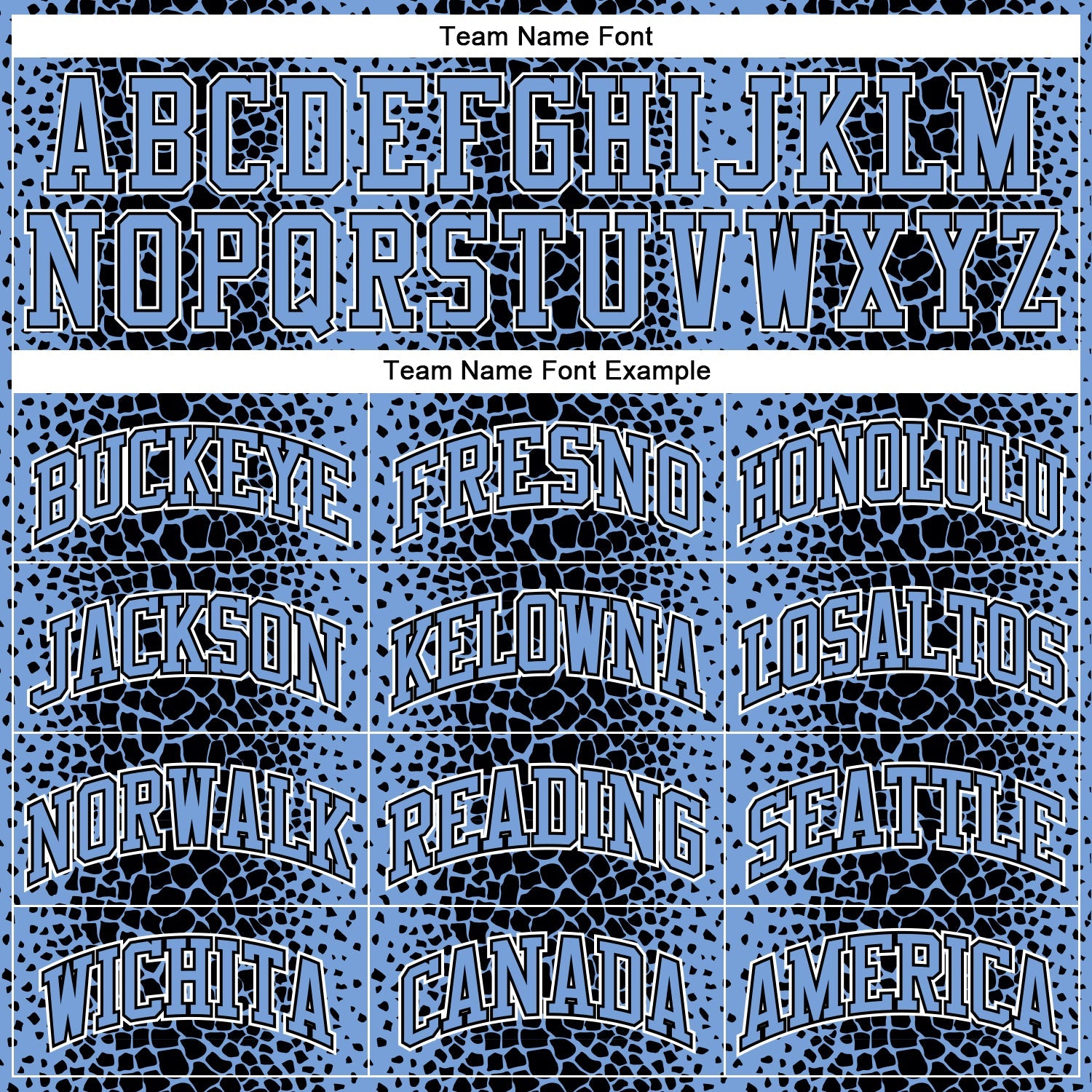 Custom Black Light Blue-White Animal Fur Print Round Neck Sublimation Basketball Uniform Jersey view 3