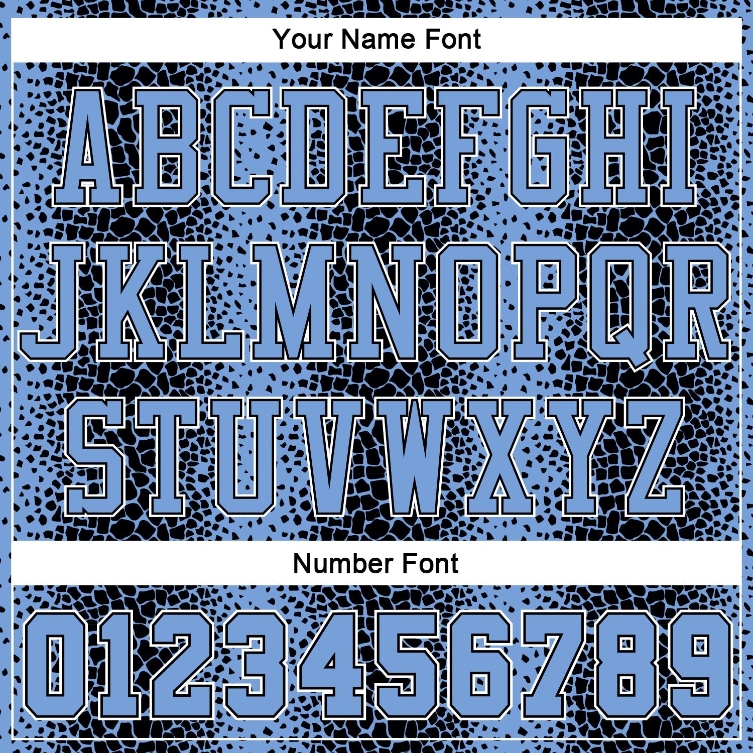 Custom Black Light Blue-White Animal Fur Print Round Neck Sublimation Basketball Uniform Jersey view 4