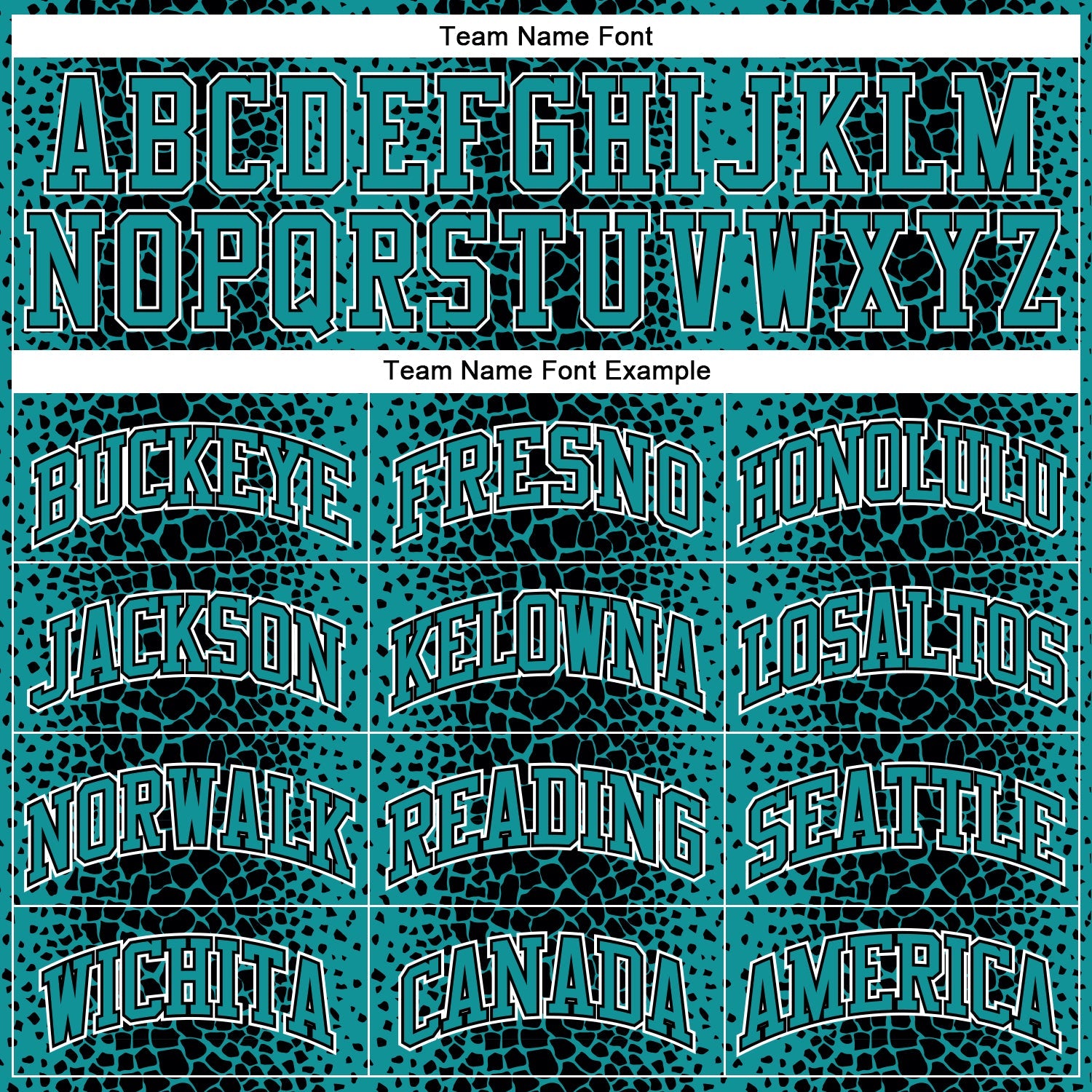 Custom Black Teal-White Animal Fur Print Round Neck Sublimation Basketball Uniform Jersey view 3