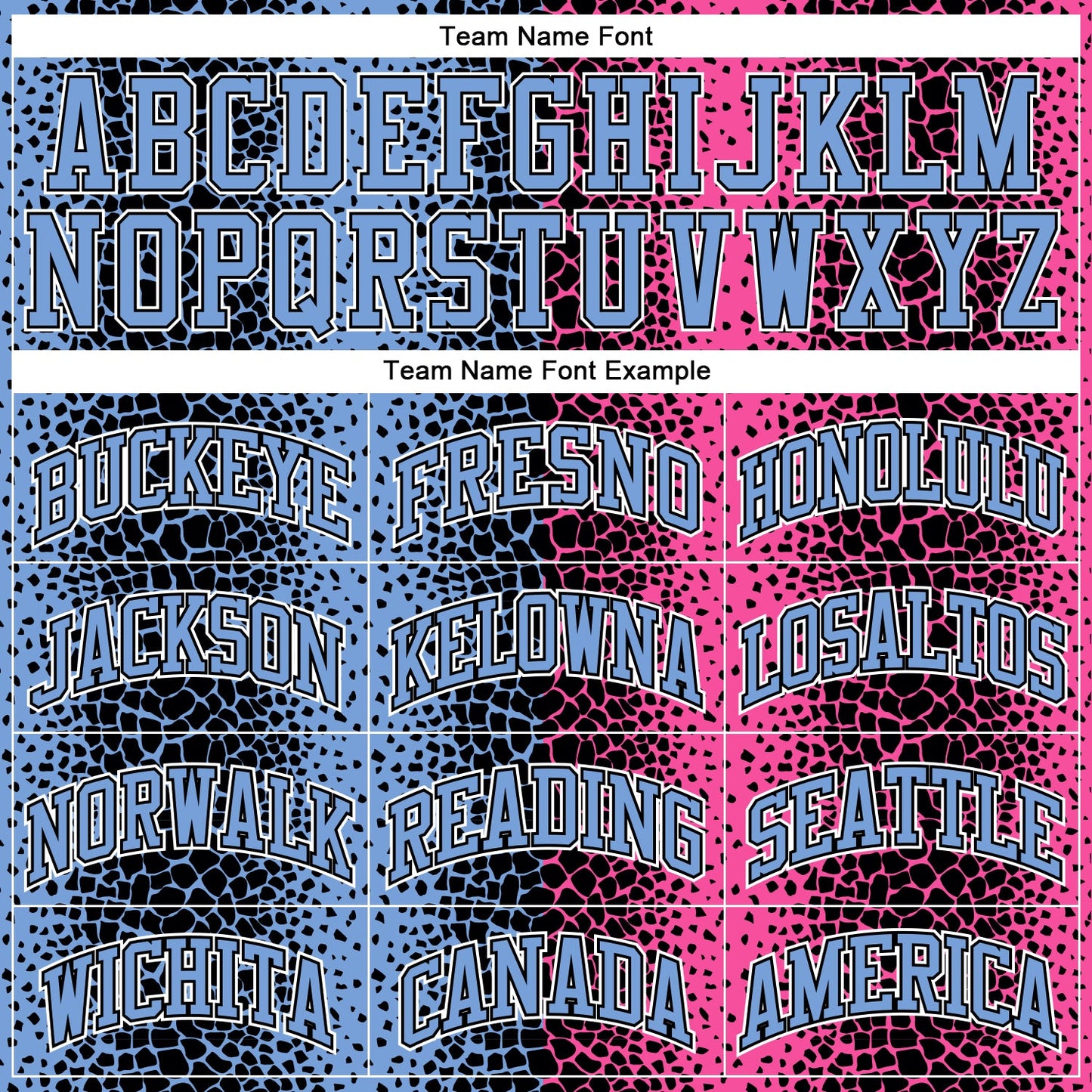 Custom Black Light Blue-Pink Animal Fur Print Round Neck Sublimation Basketball Uniform Jersey view 3