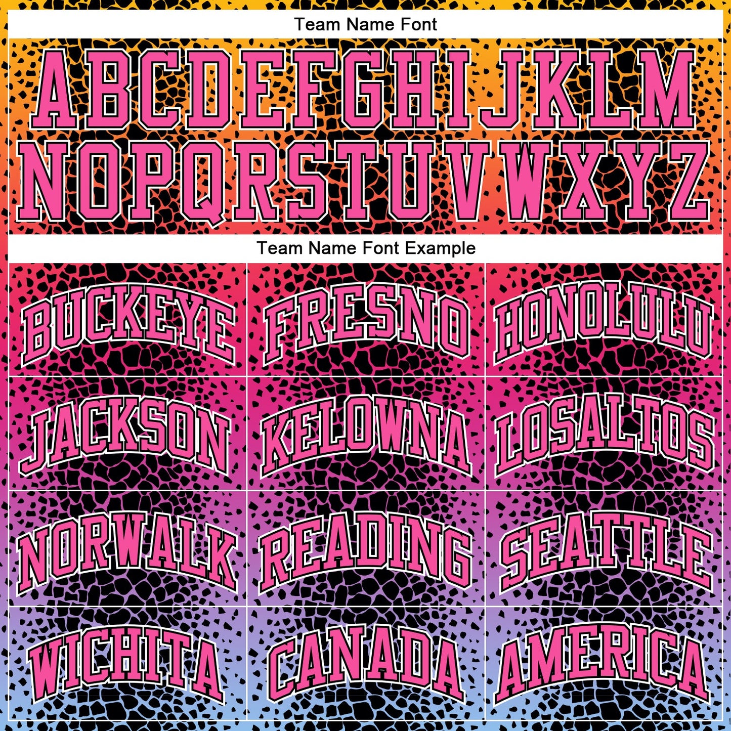 Custom Black Pink-Gold Animal Fur Print Round Neck Sublimation Basketball Uniform Jersey view 3