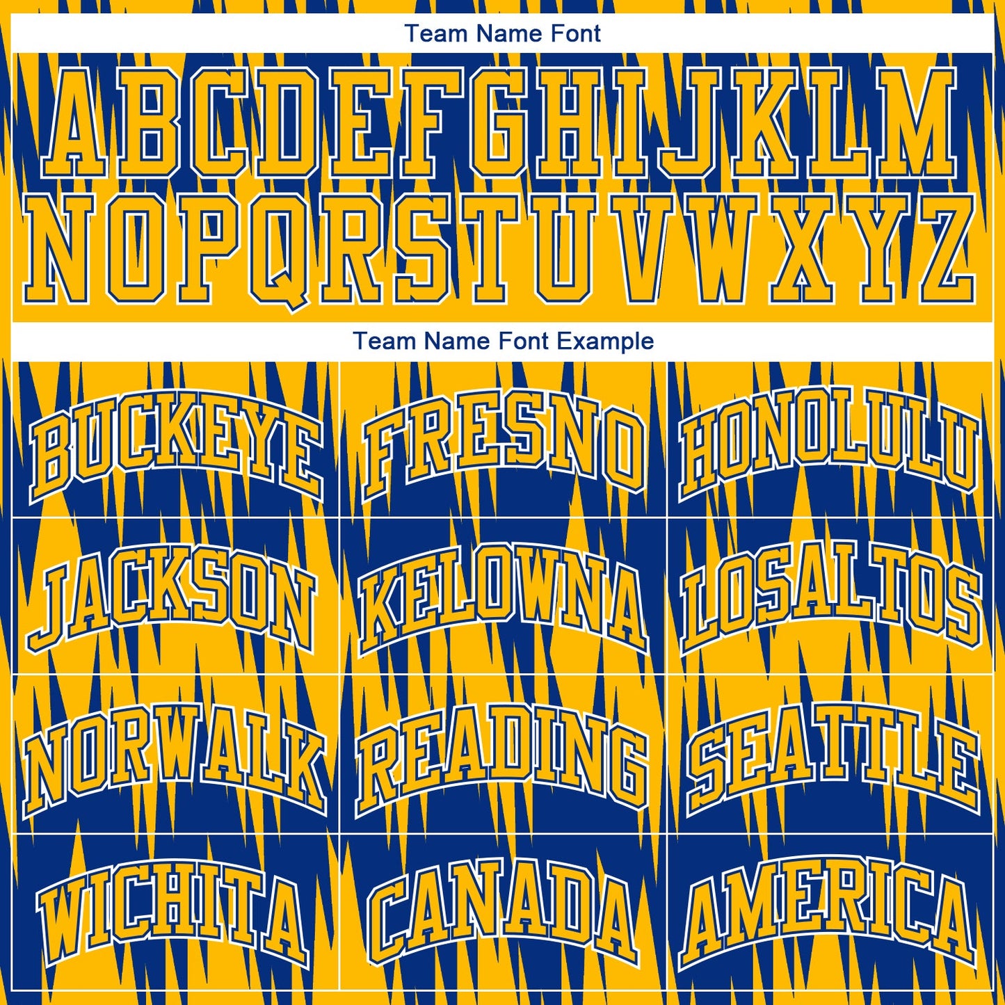 Custom Royal Gold-White Round Neck Sublimation Basketball Uniform Jersey view 3