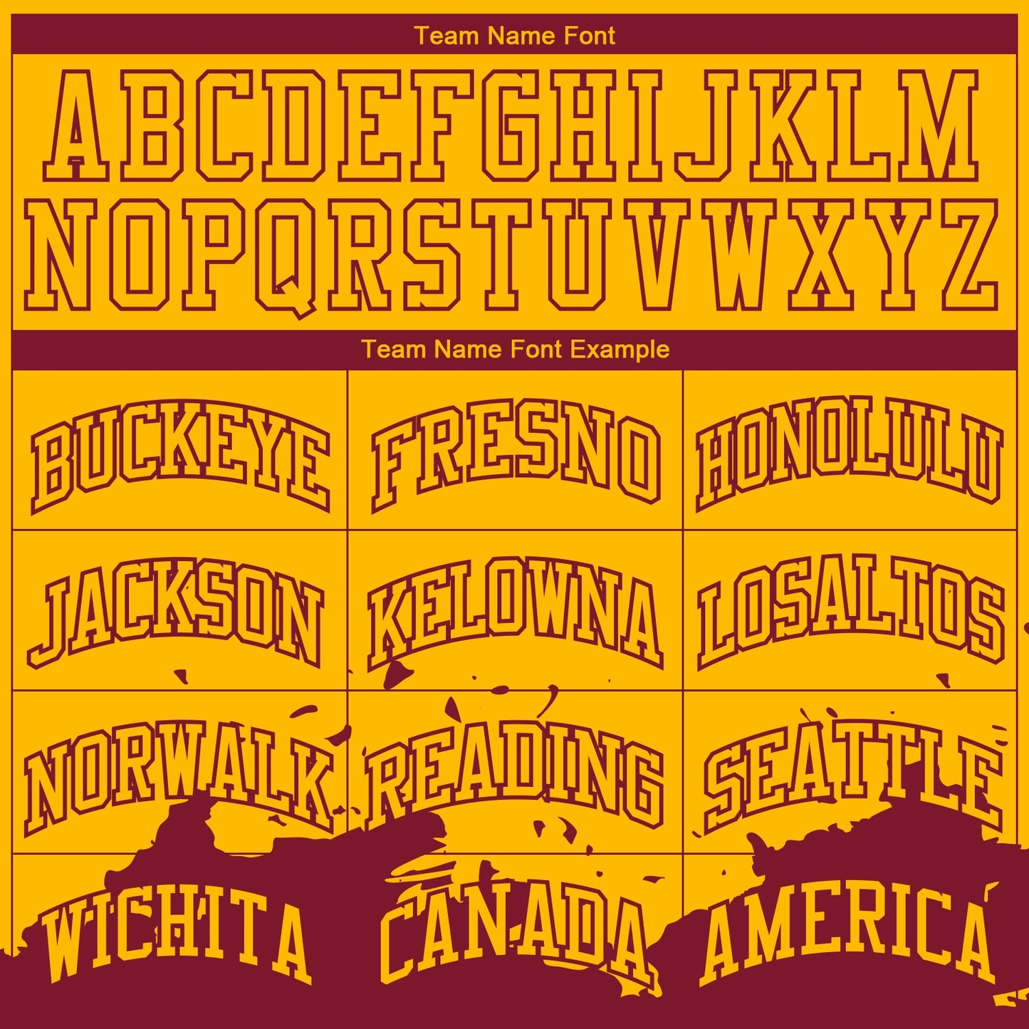 Custom Yellow Maroon Color Splash Round Neck Sublimation Basketball Uniform Jersey view 3