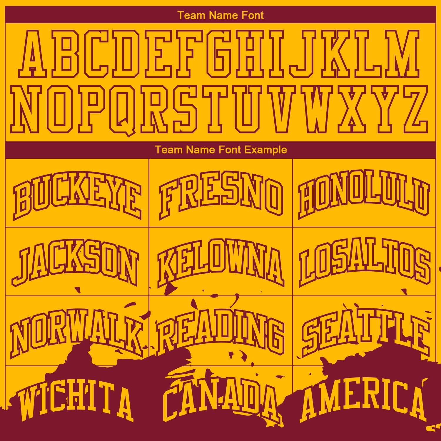 Custom Yellow Maroon Color Splash Round Neck Sublimation Basketball Uniform Jersey view 3