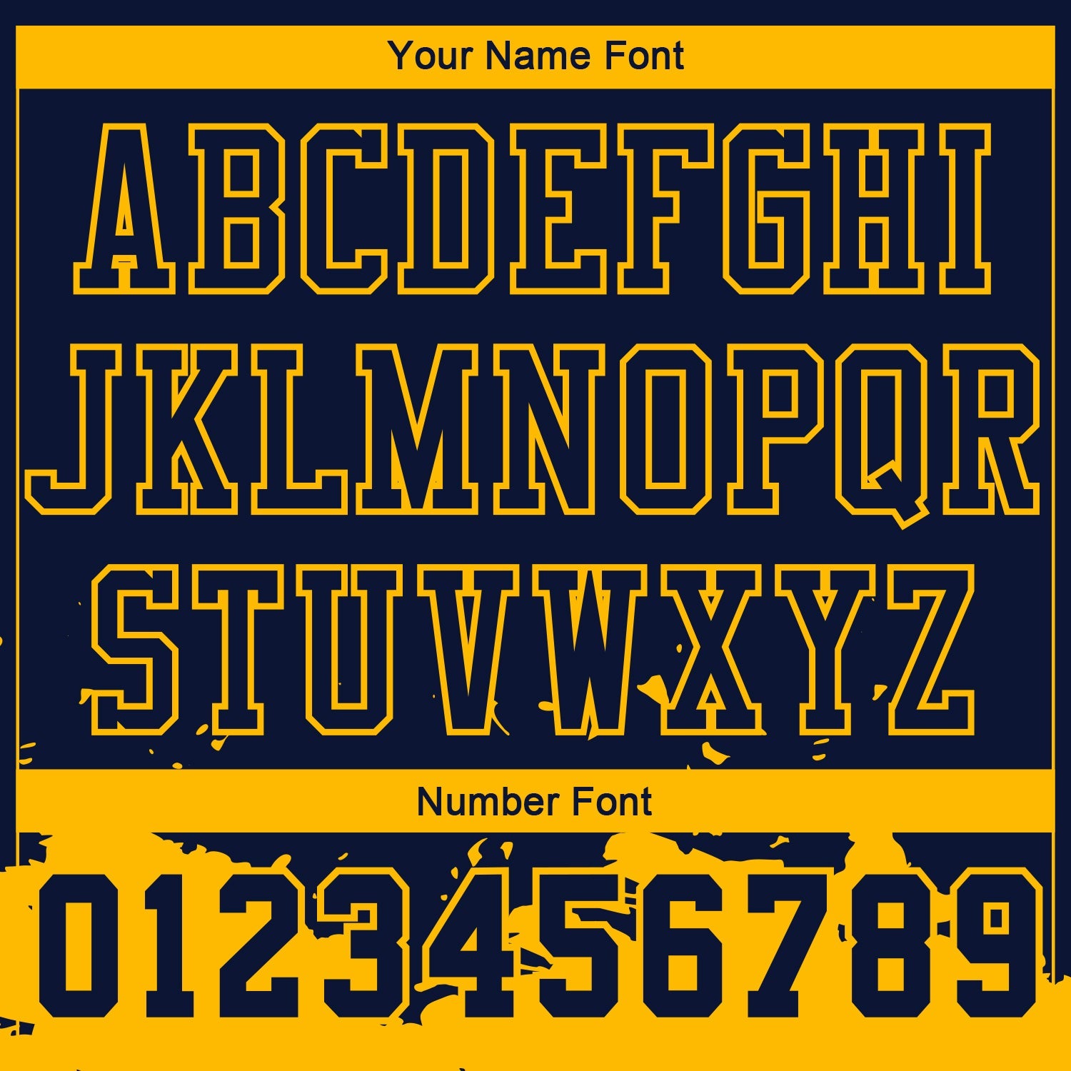 Custom Navy Yellow Color Splash Round Neck Sublimation Basketball Uniform Jersey view 4