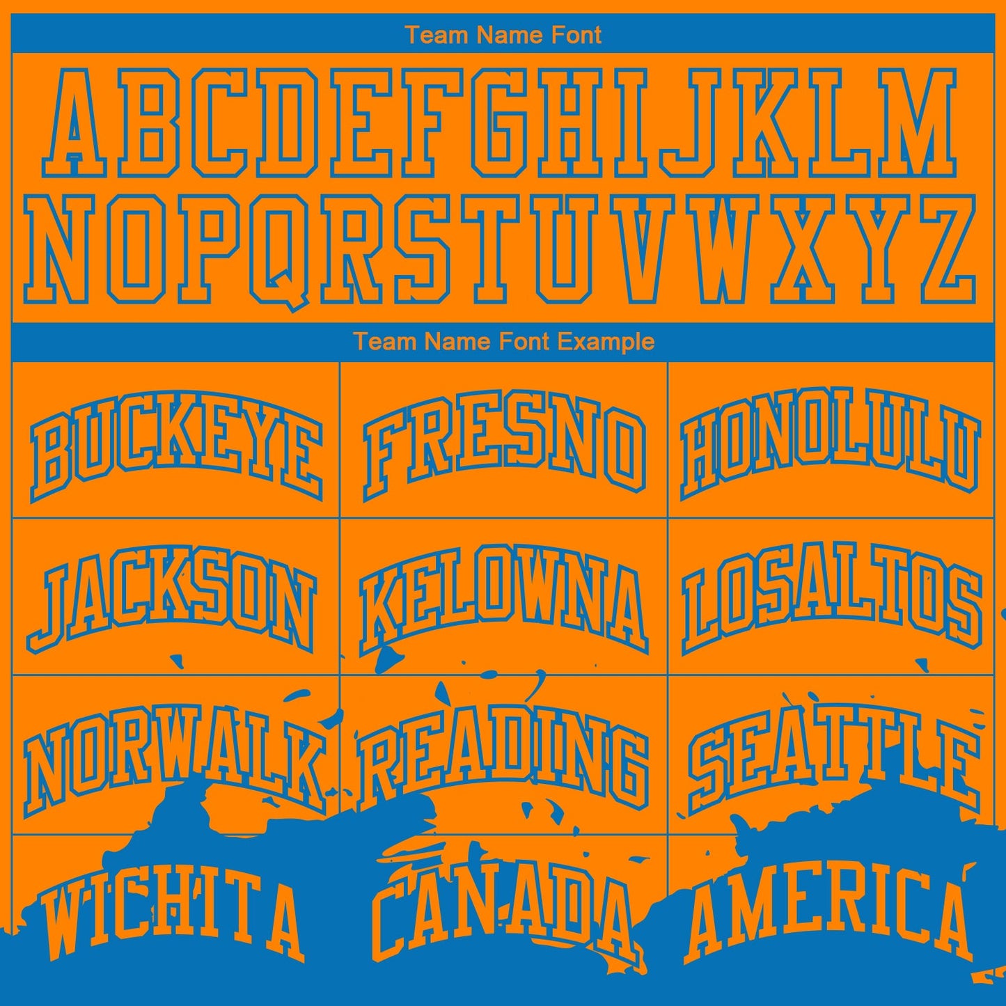Custom Bay Orange Blue Color Splash Round Neck Sublimation Basketball Uniform Jersey view 3