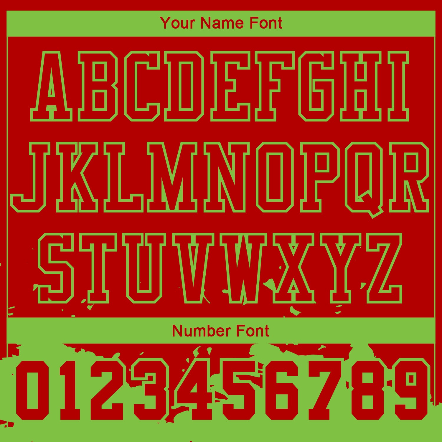 Custom Red Neon Green Color Splash Round Neck Sublimation Basketball Uniform Jersey view 4