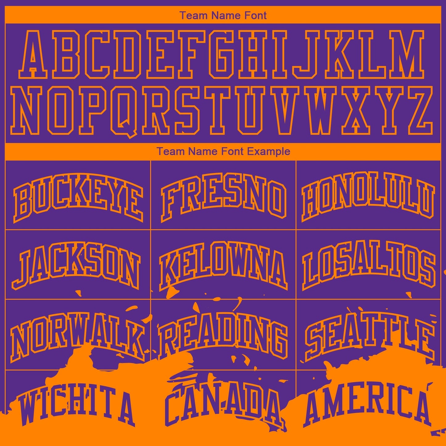 Custom Purple Bay Orange Color Splash Round Neck Sublimation Basketball Uniform Jersey view 3