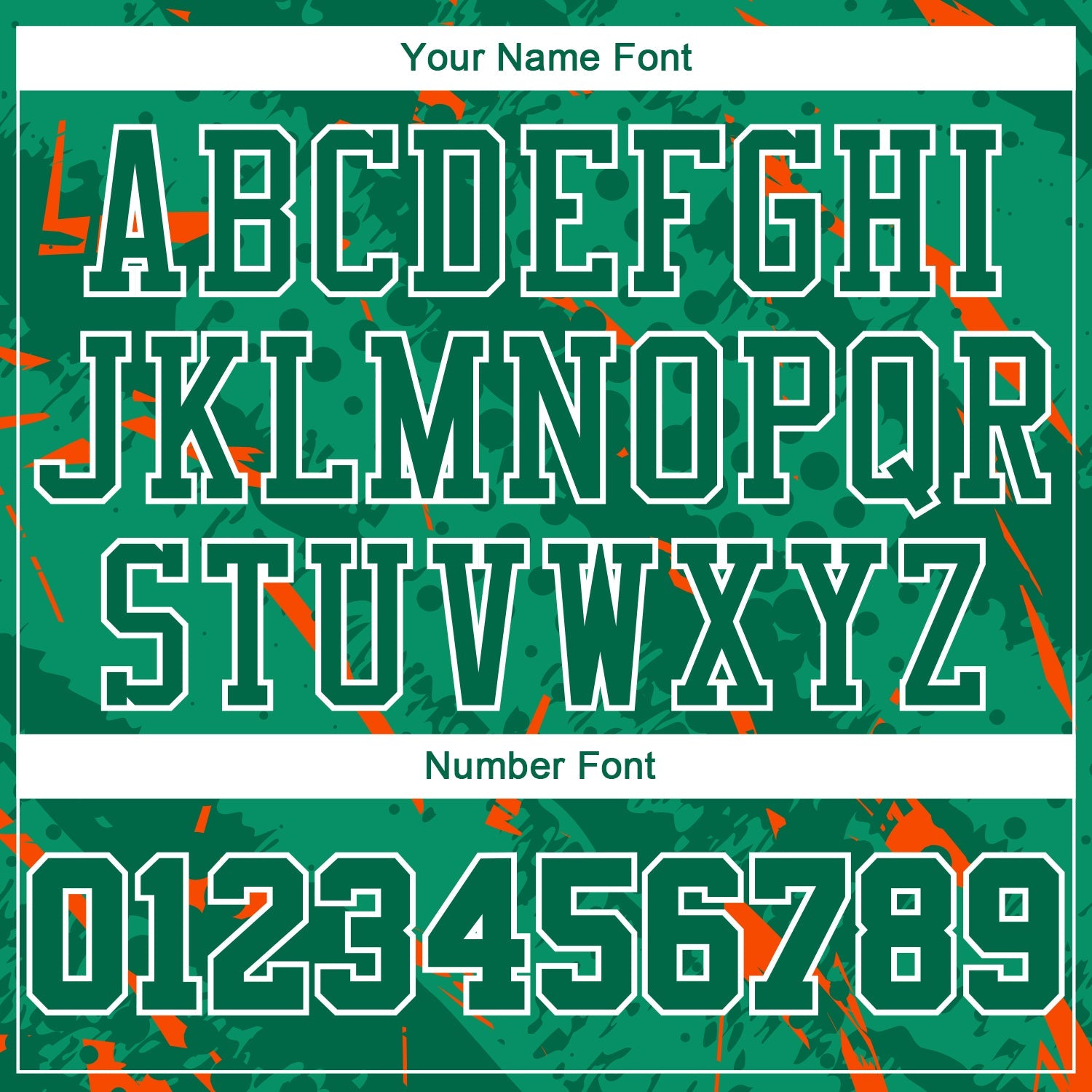 Custom Green Orange-White Bright Lines Round Neck Sublimation Basketball Uniform Jersey view 4
